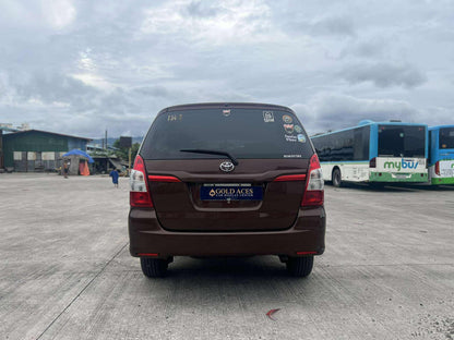 2014 TOYOTA INNOVA 2.0L E MANUAL TRANSMISSION&nbsp; Gold Aces Car Display Center