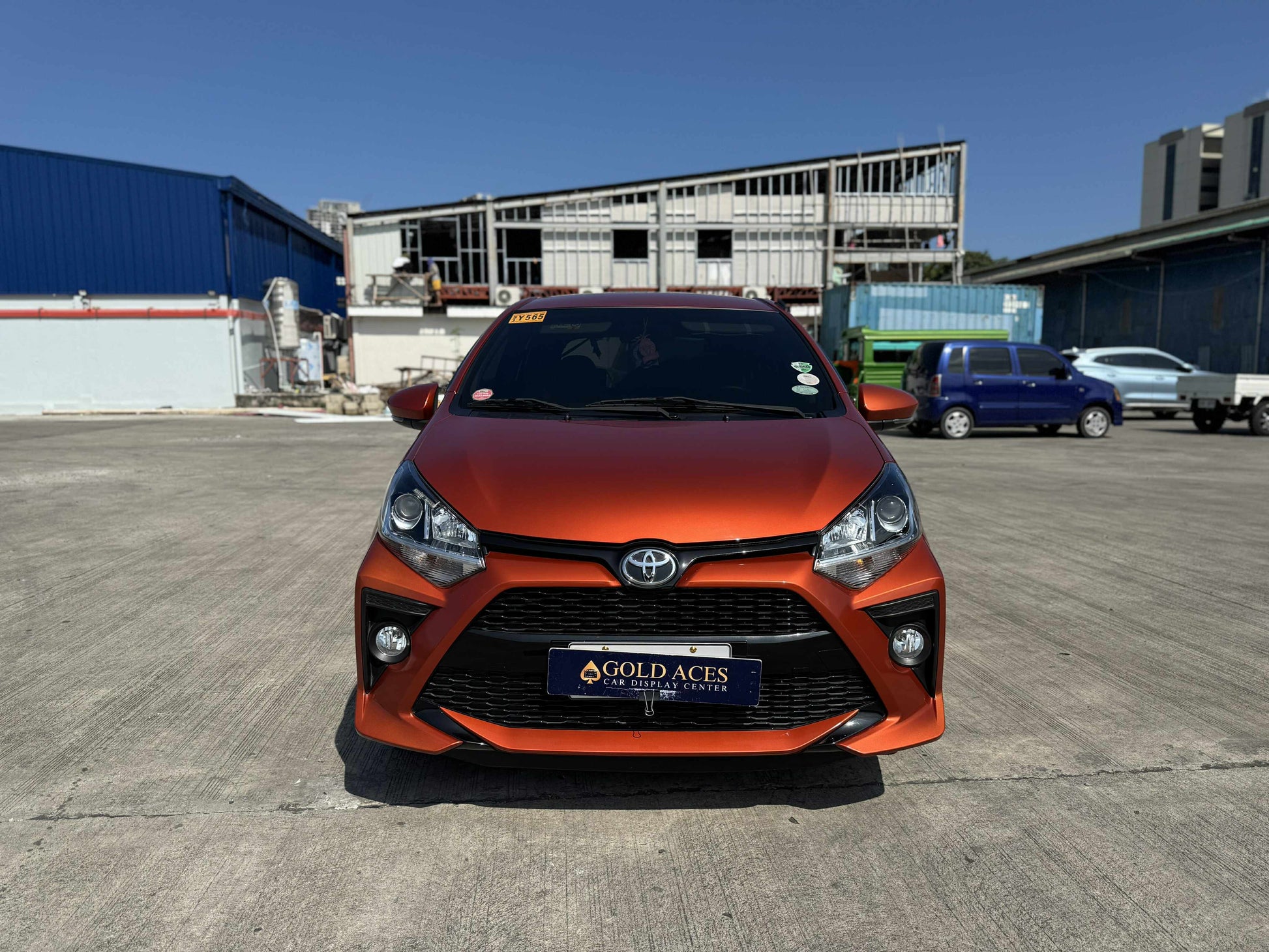 2022 TOYOTA WIGO G 1.0L AUTOMATIC TRANSMISSION (5T KMS ONLY!) Gold Aces Car Display Center