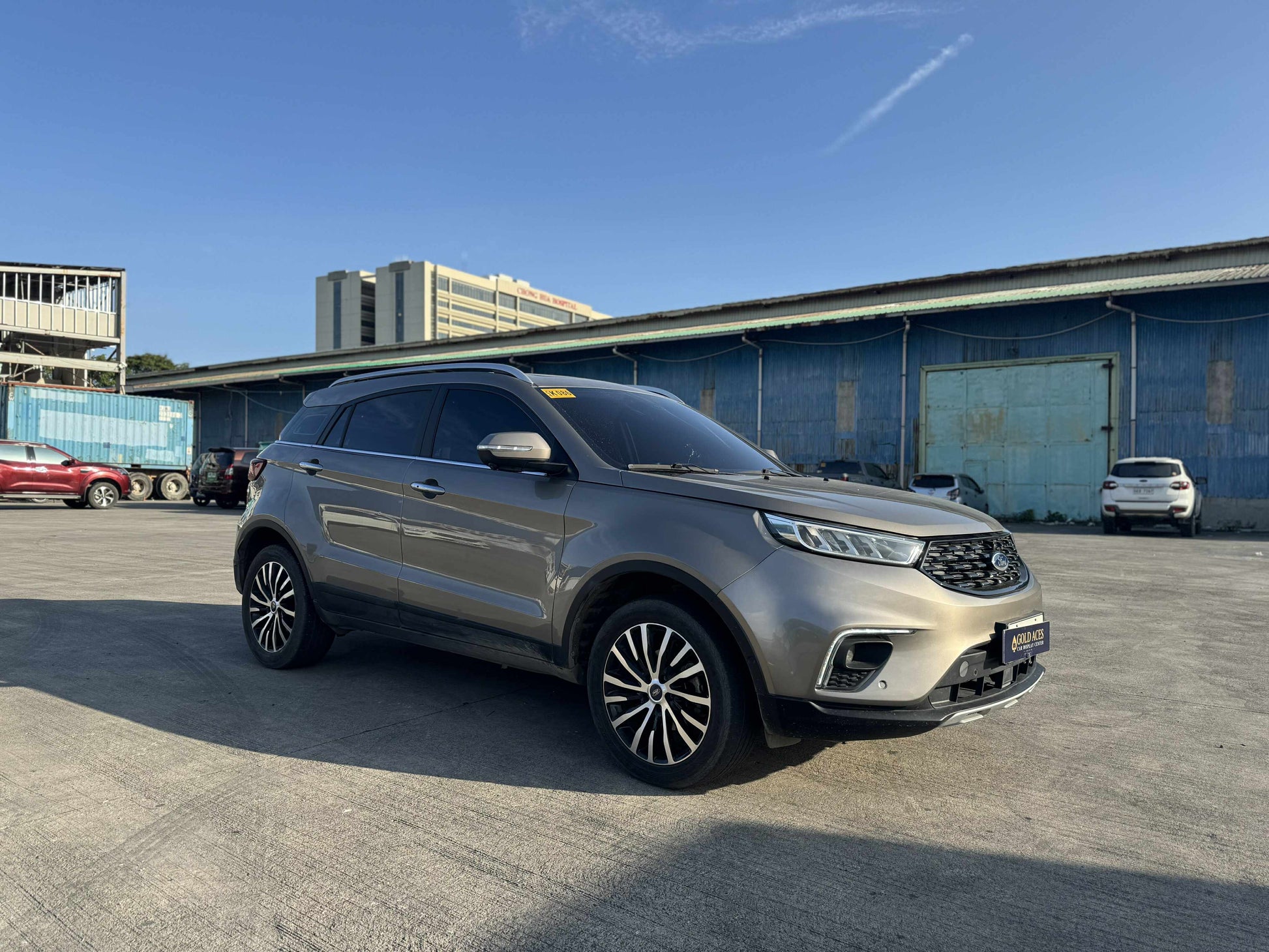 2022 FORD TERRITORY 1.5L TITANIUM &nbsp;AUTOMATIC TRANSMISSION (23T KMS ONLY!) Gold Aces Car Display Center