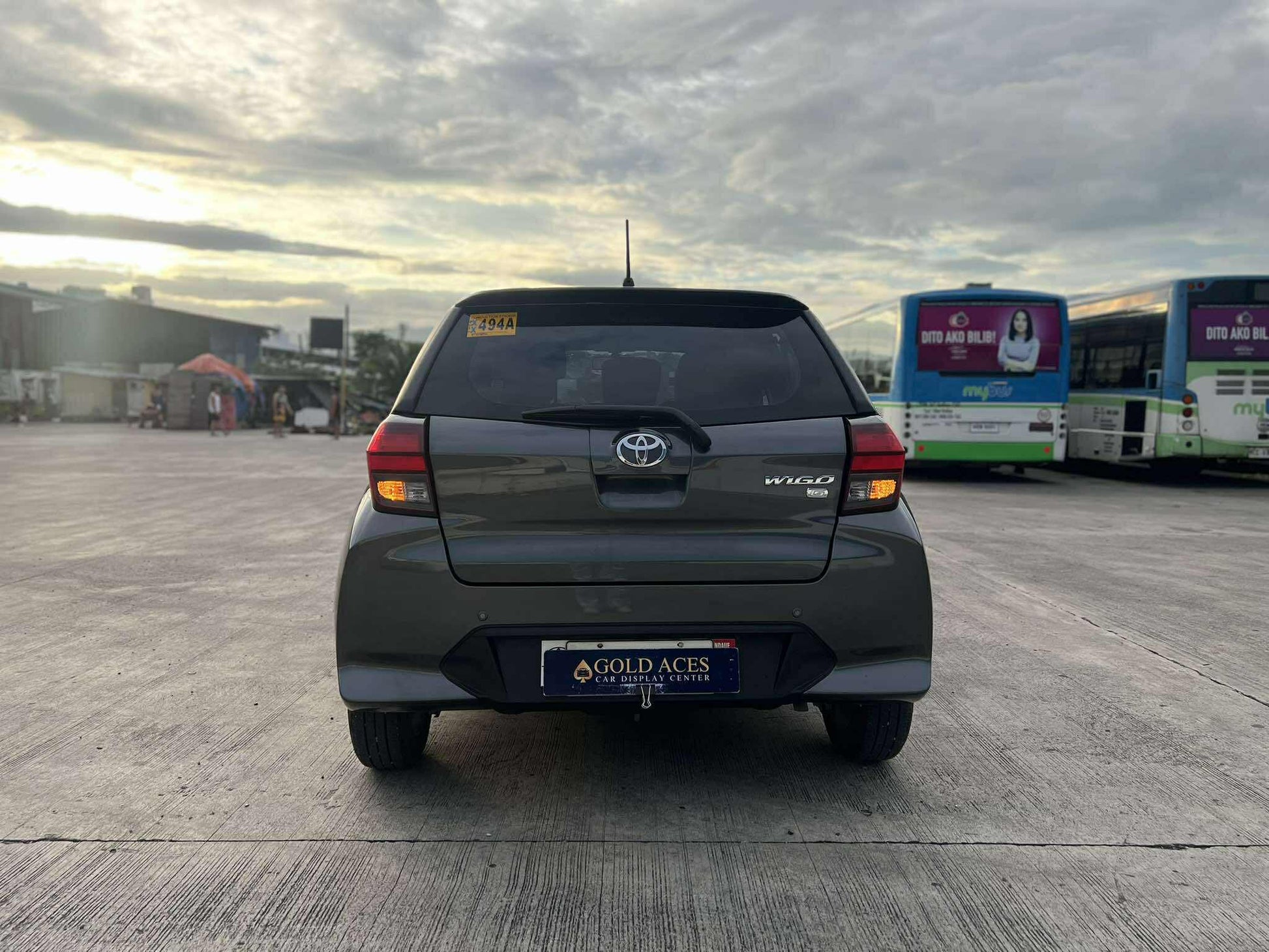 2025 TOYOTA WIGO G 1.0L AUTOMATIC TRANSMISSION (6T KMS ONLY!) Gold Aces Car Display Center