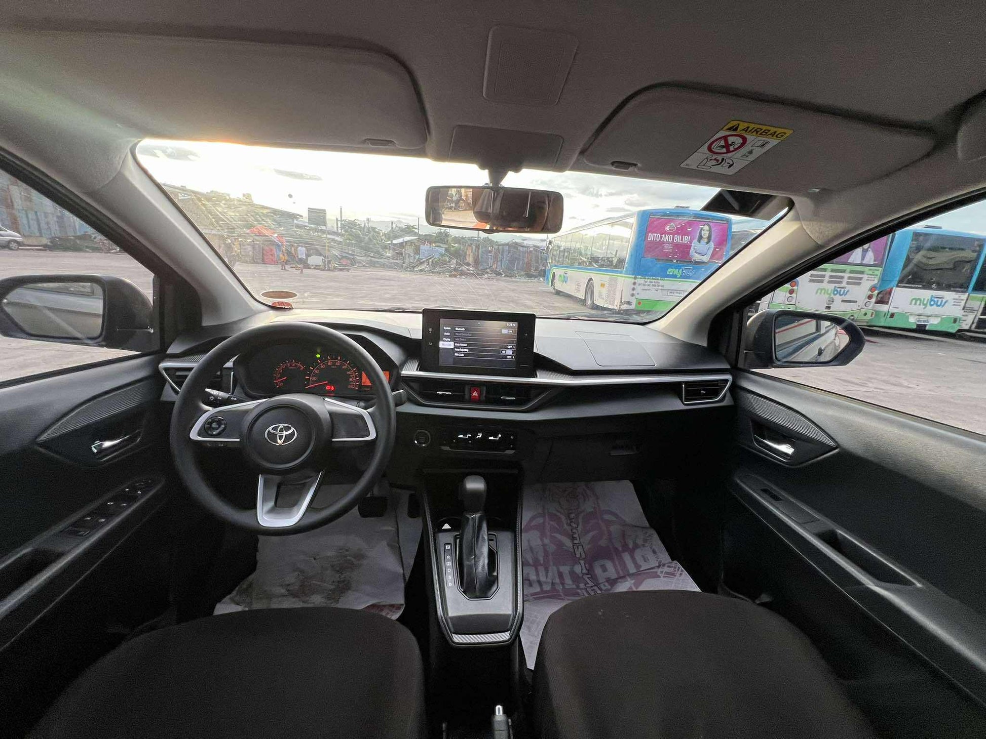 2025 TOYOTA WIGO G 1.0L AUTOMATIC TRANSMISSION (6T KMS ONLY!) Gold Aces Car Display Center