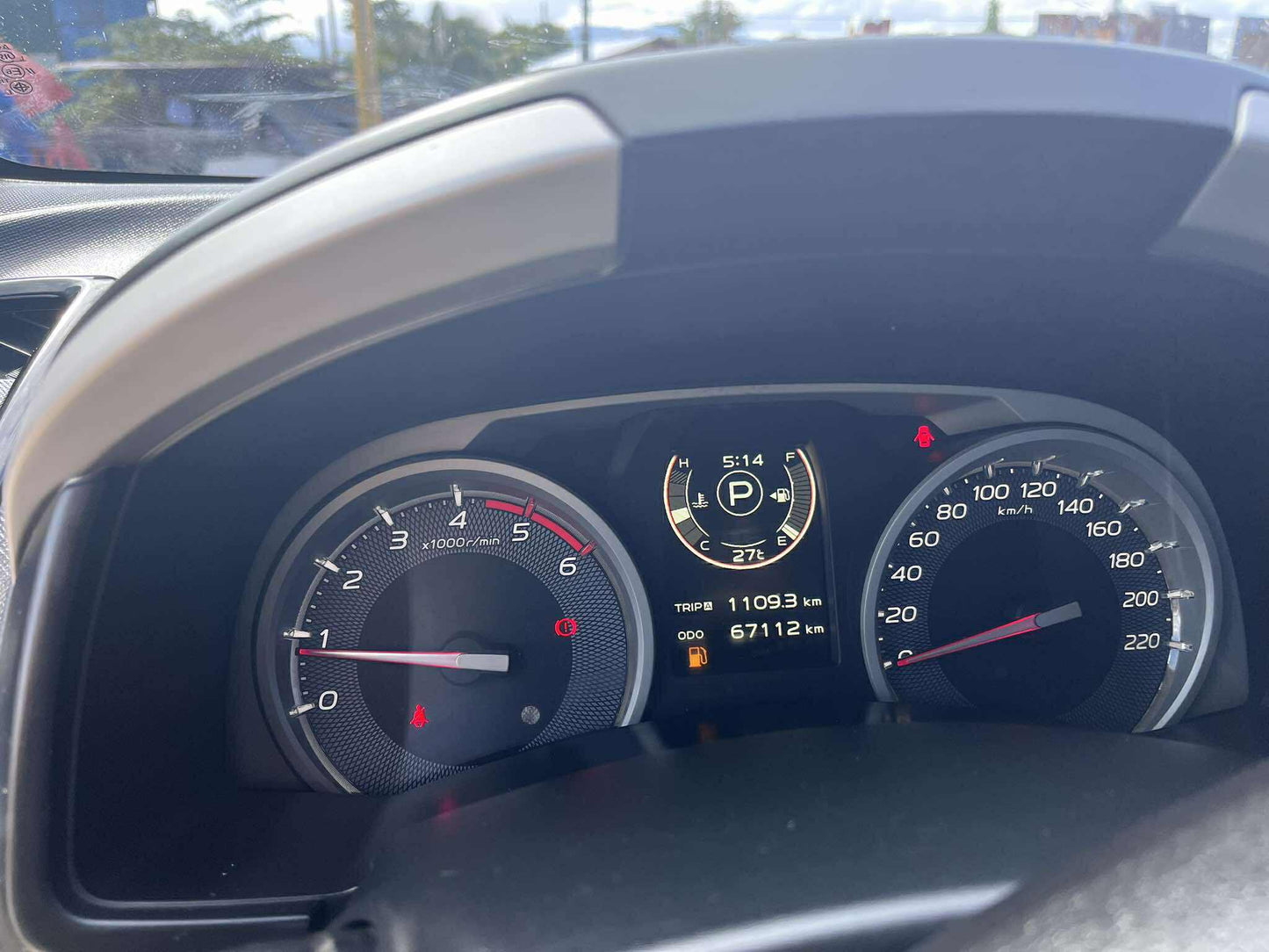 2017 ISUZU MUX LS 3.0L AUTOMATIC TRANSMISSION Gold Aces Car Display Center
