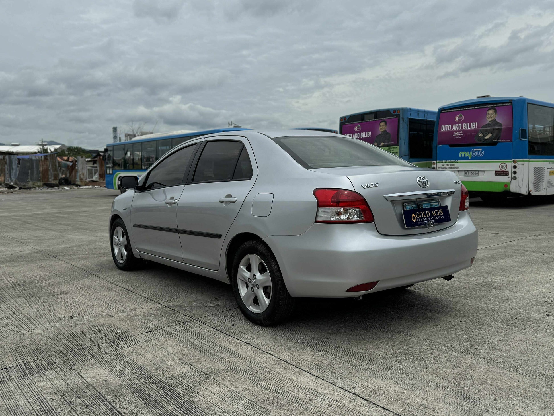 2007 TOYOTA VIOS 1.5L G MANUAL TRANSMISSION&nbsp; Gold Aces Car Display Center