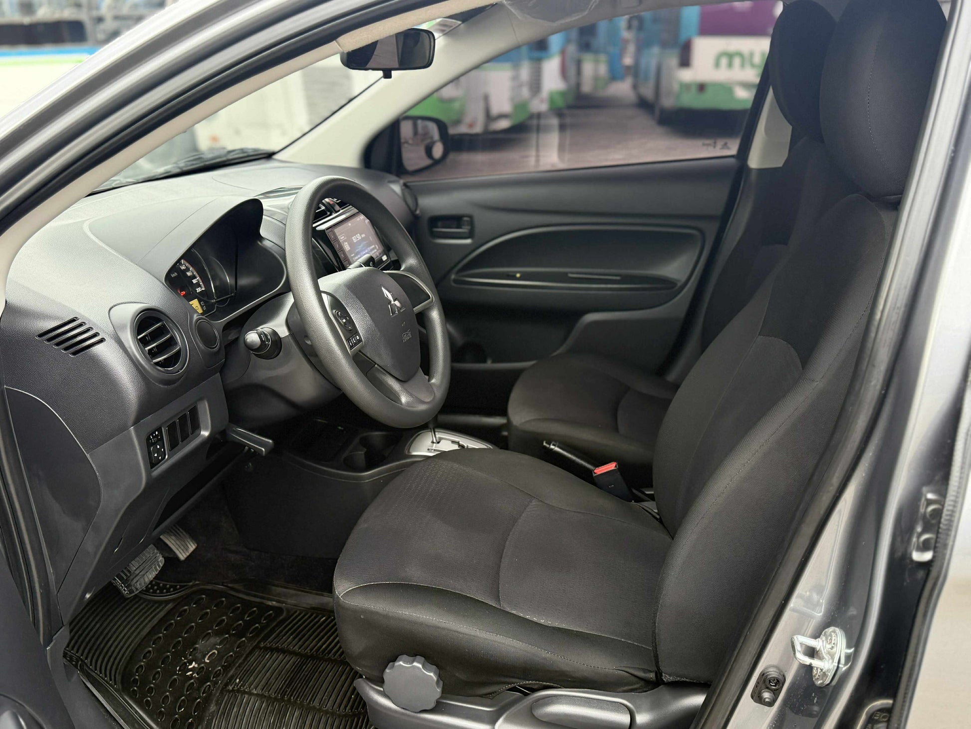 2023 MITSUBISHI MIRAGE G4 GLX 1.2L AUTOMATIC TRANSMISSION (7T KMS ONLY!) Gold Aces Car Display Center