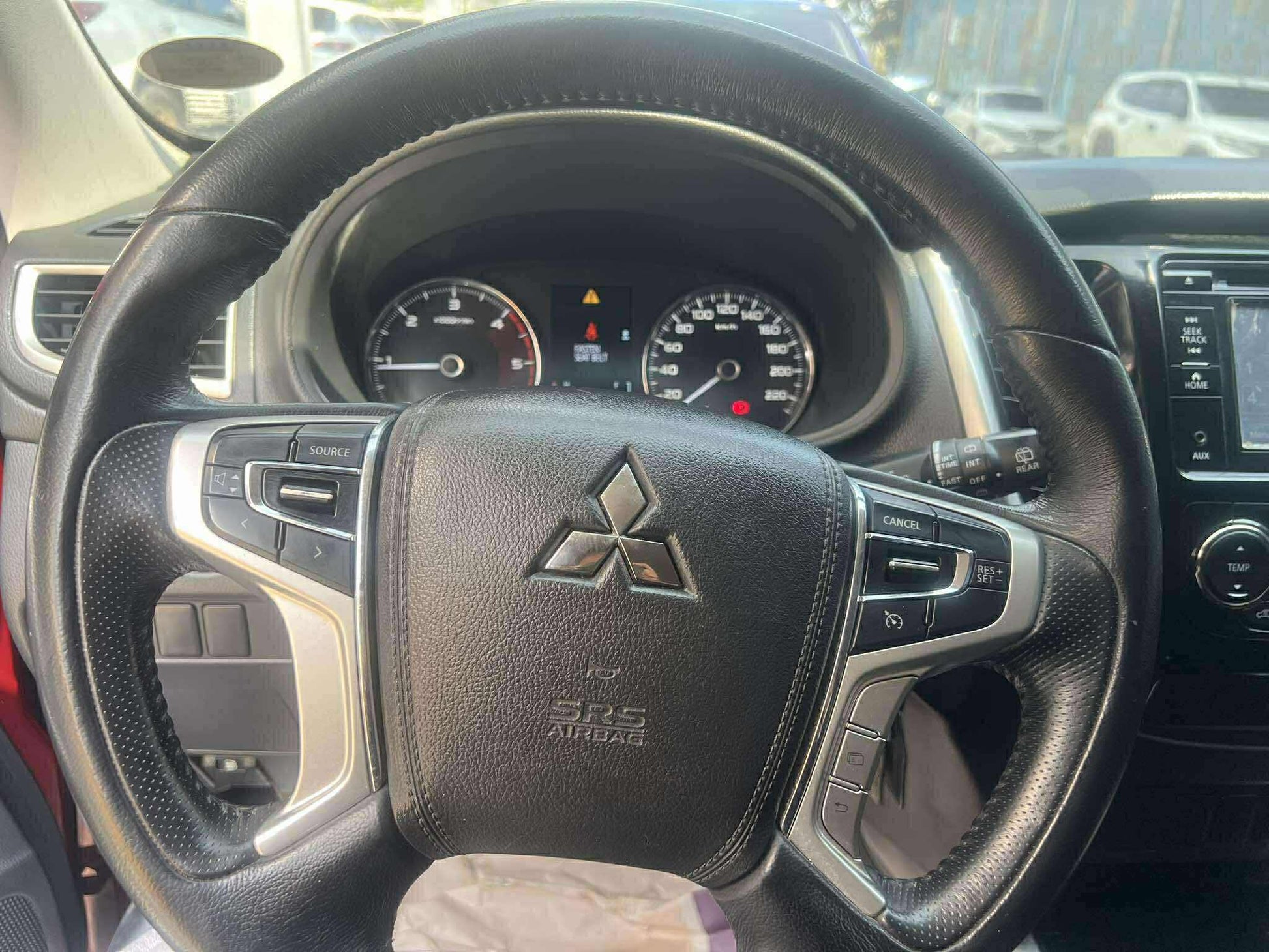 2017 MITSUBISHI MONTERO &nbsp;GLX 2.4L DSL MANUAL TRANSMISSION Gold Aces Car Display Center