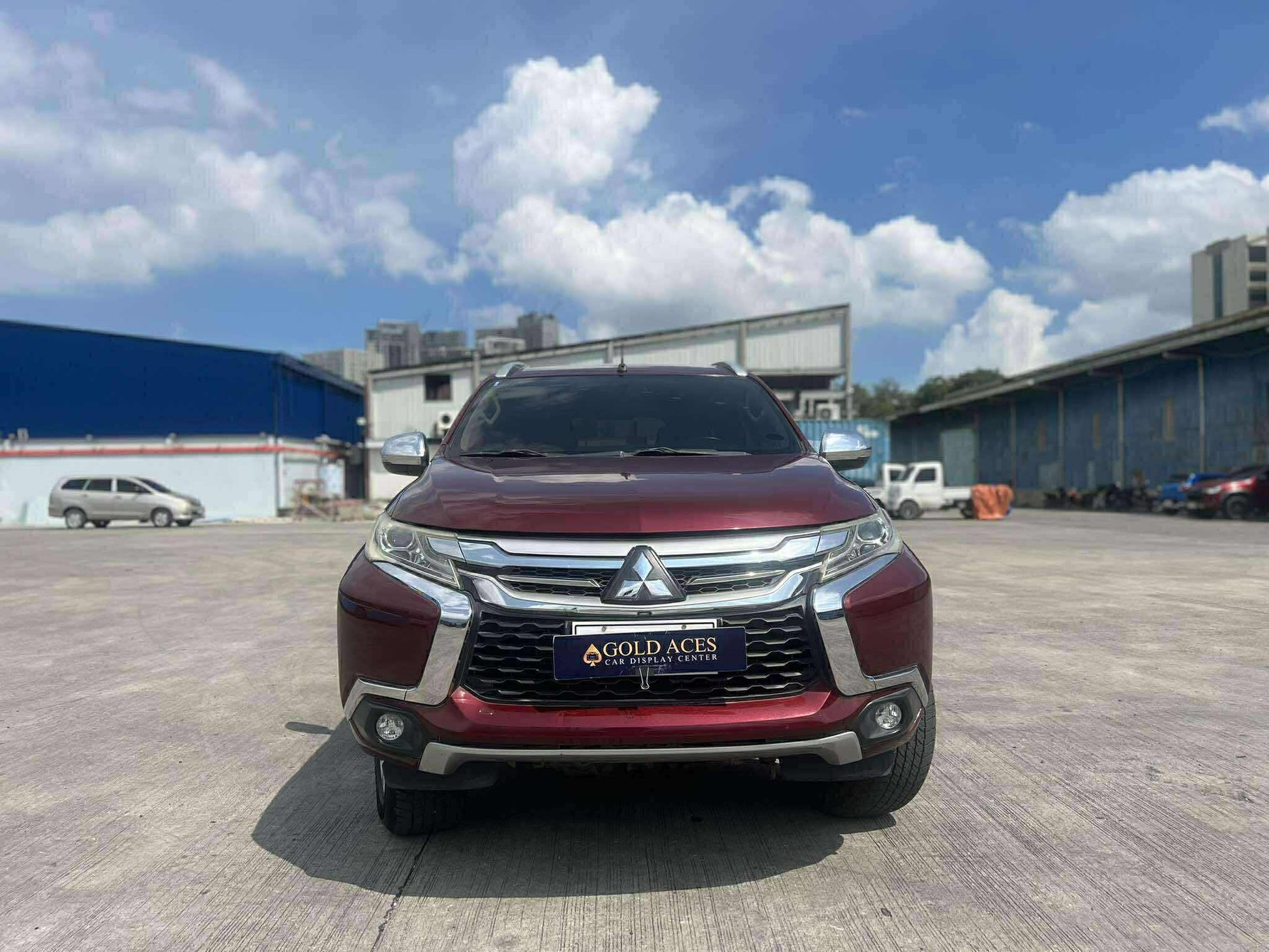 2017 MITSUBISHI MONTERO &nbsp;GLX 2.4L DSL MANUAL TRANSMISSION Gold Aces Car Display Center