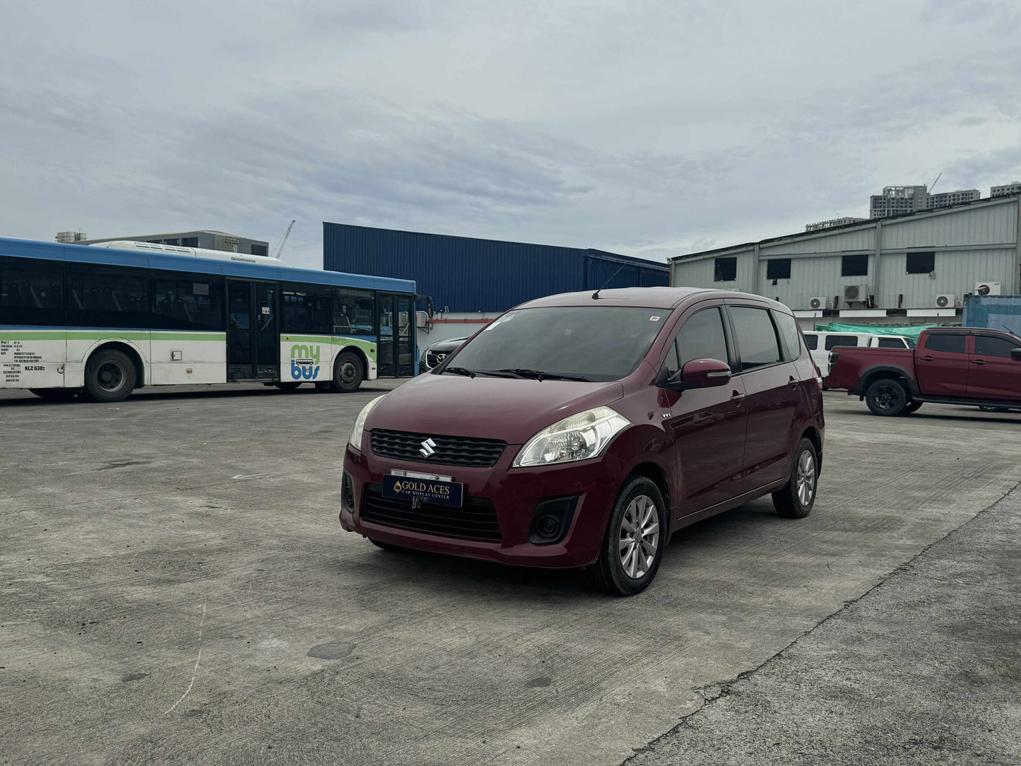 2015 SUZUKI ERTIGA 1.3L MANUAL TRANSMISSION Gold Aces Car Display Center