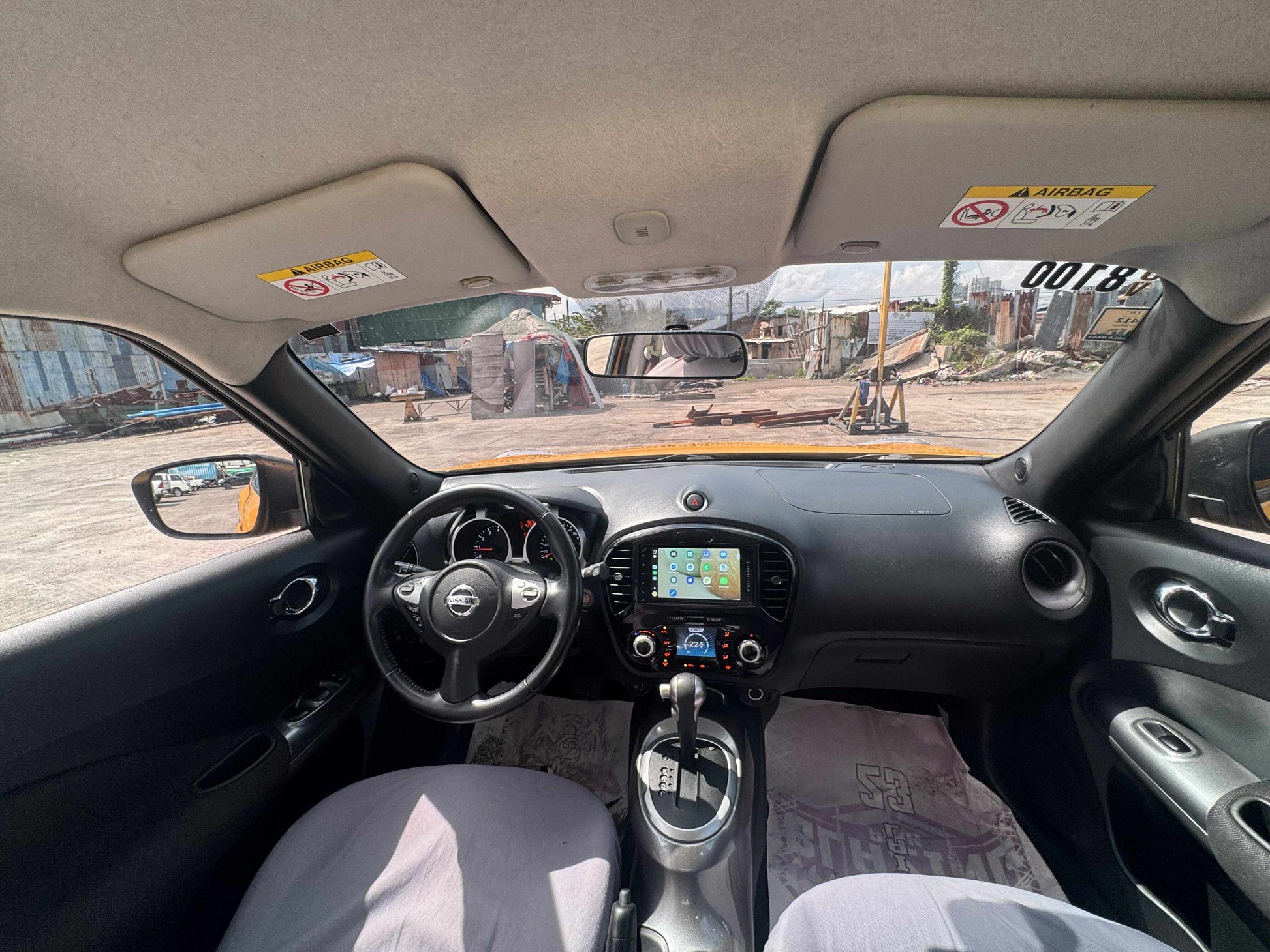 2016 NISSAN JUKE 1.5L AUTOMATIC TRANSMISSION Gold Aces Car Display Center