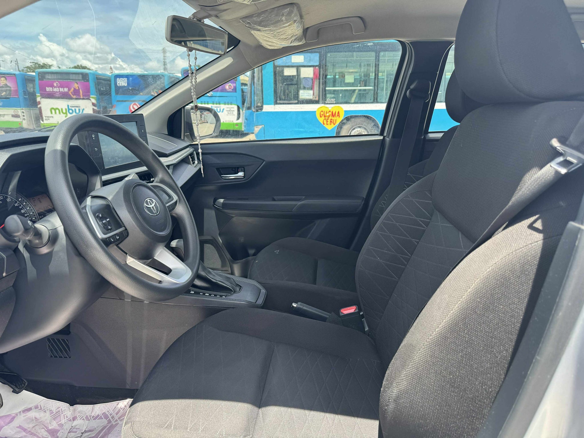 2024 TOYOTA WIGO G 1.0L AUTOMATIC TRANSMISSION (8T KMS ONLY!) Gold Aces Car Display Center
