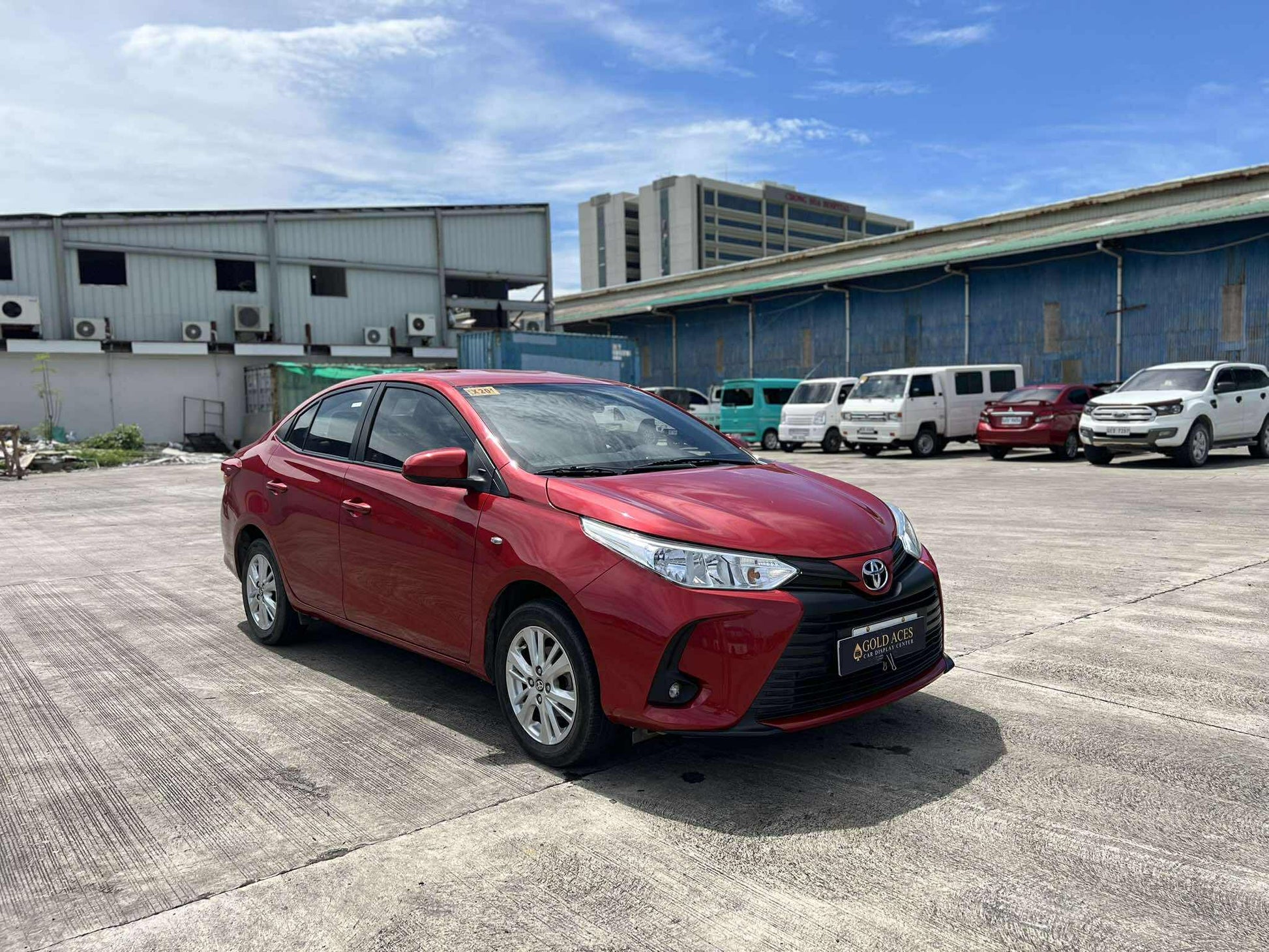 2021 TOYOTA VIOS 1.3L XLE AUTOMATIC TRANSMISSION Gold Aces Car Display Center