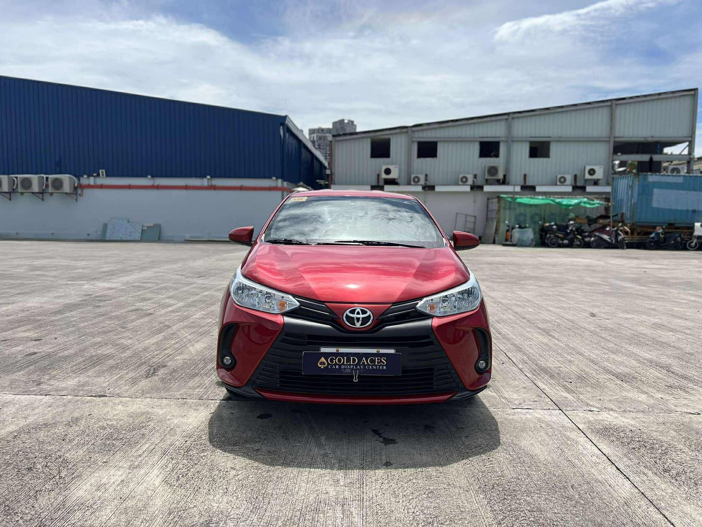 2021 TOYOTA VIOS 1.3L XLE AUTOMATIC TRANSMISSION Gold Aces Car Display Center