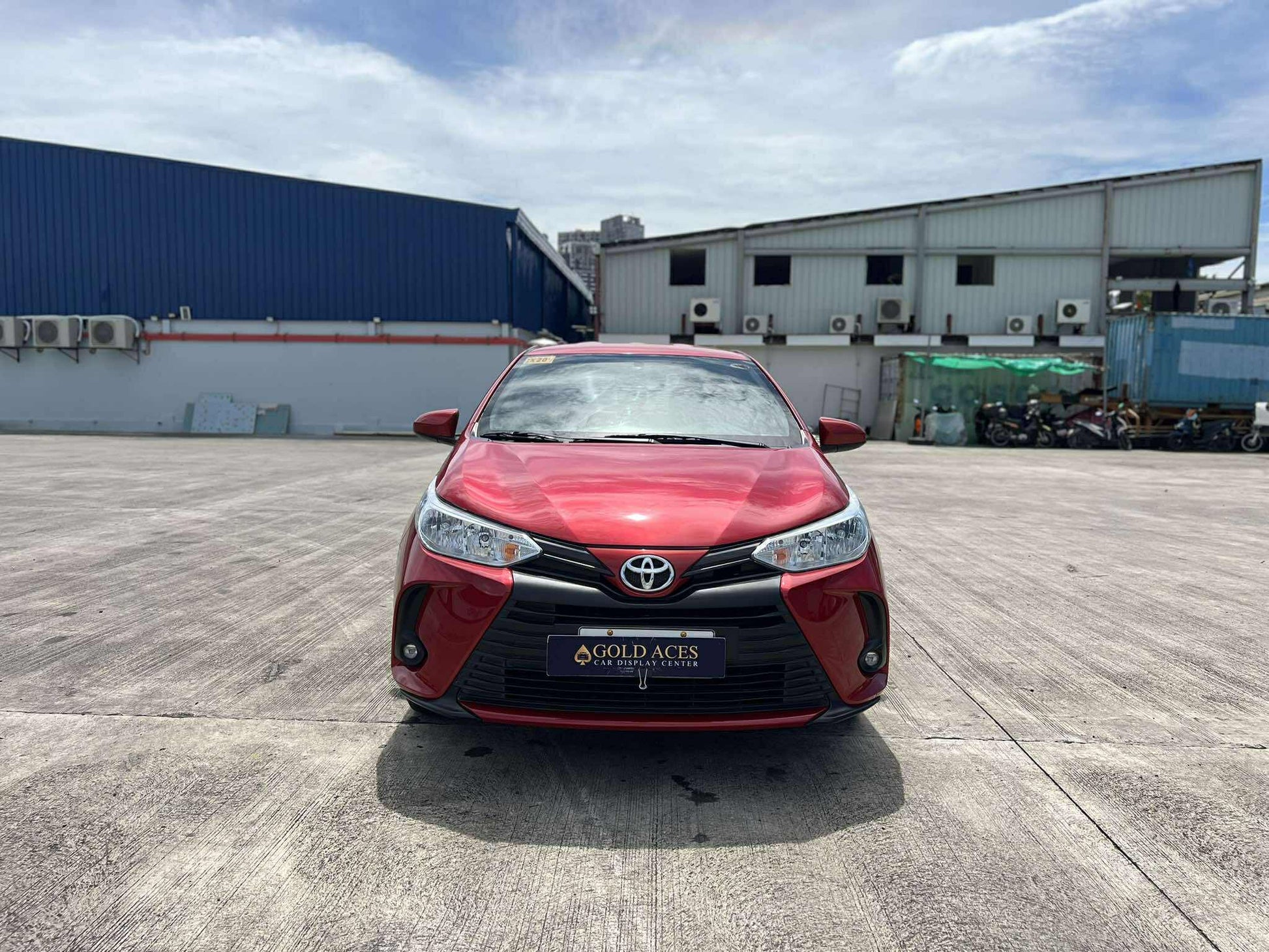 2021 TOYOTA VIOS 1.3L XLE AUTOMATIC TRANSMISSION Gold Aces Car Display Center