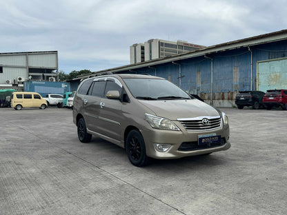 2012 TOYOTA INNOVA 2.8L G DSL AUTOMATIC TRANSMISSION Gold Aces Car Display Center