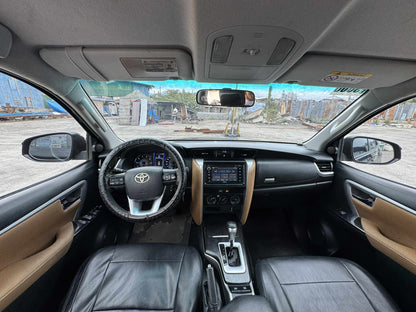 2016 TOYOTA FORTUNER 2.4L G 4X2 AUTOMATIC TRANSMISSION Gold Aces Car Display Center