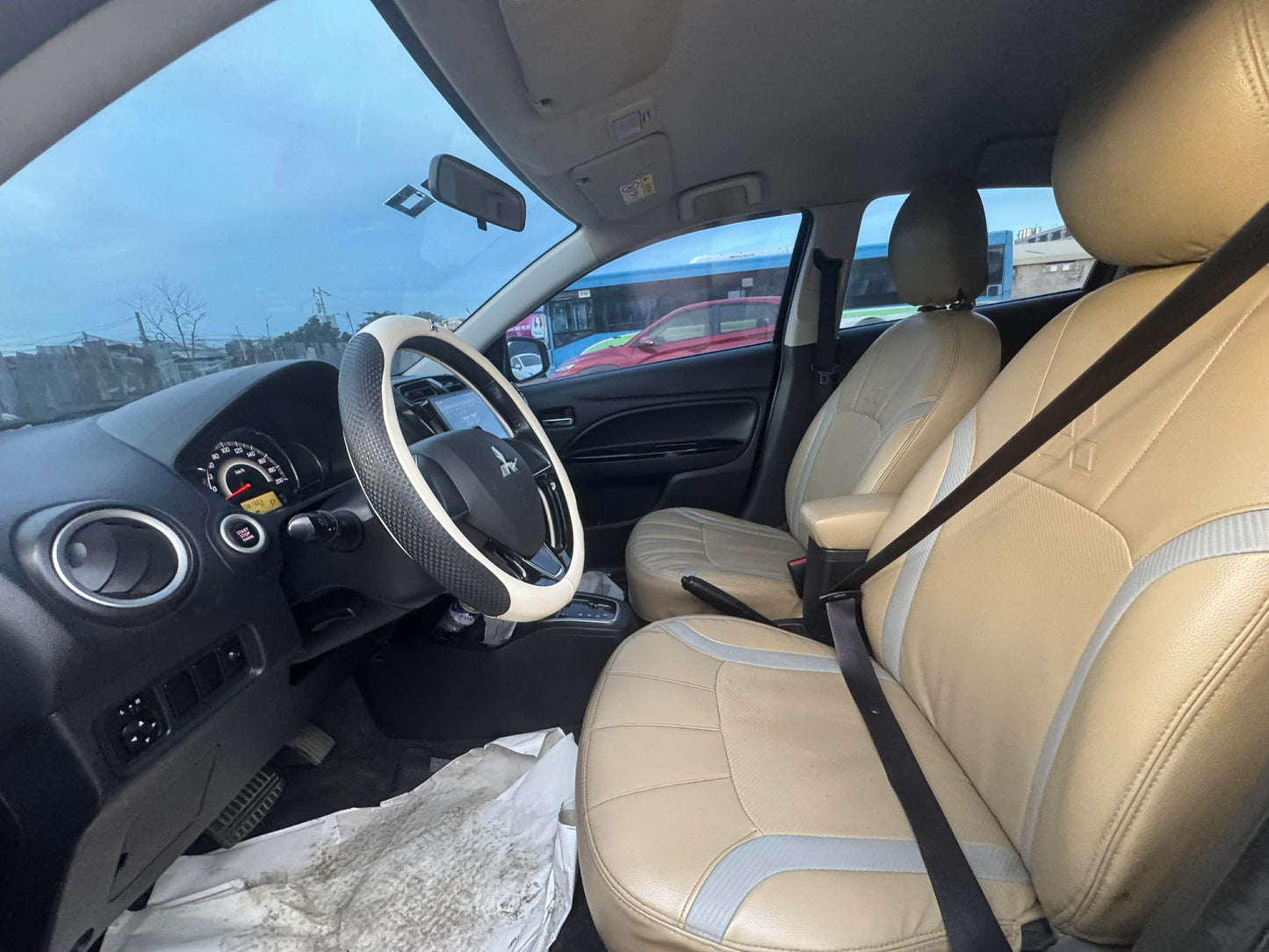 2017 MITSUBISHI MIRAGE HB GLS 1.2L AUTOMATIC TRANSMISSION Gold Aces Car Display Center