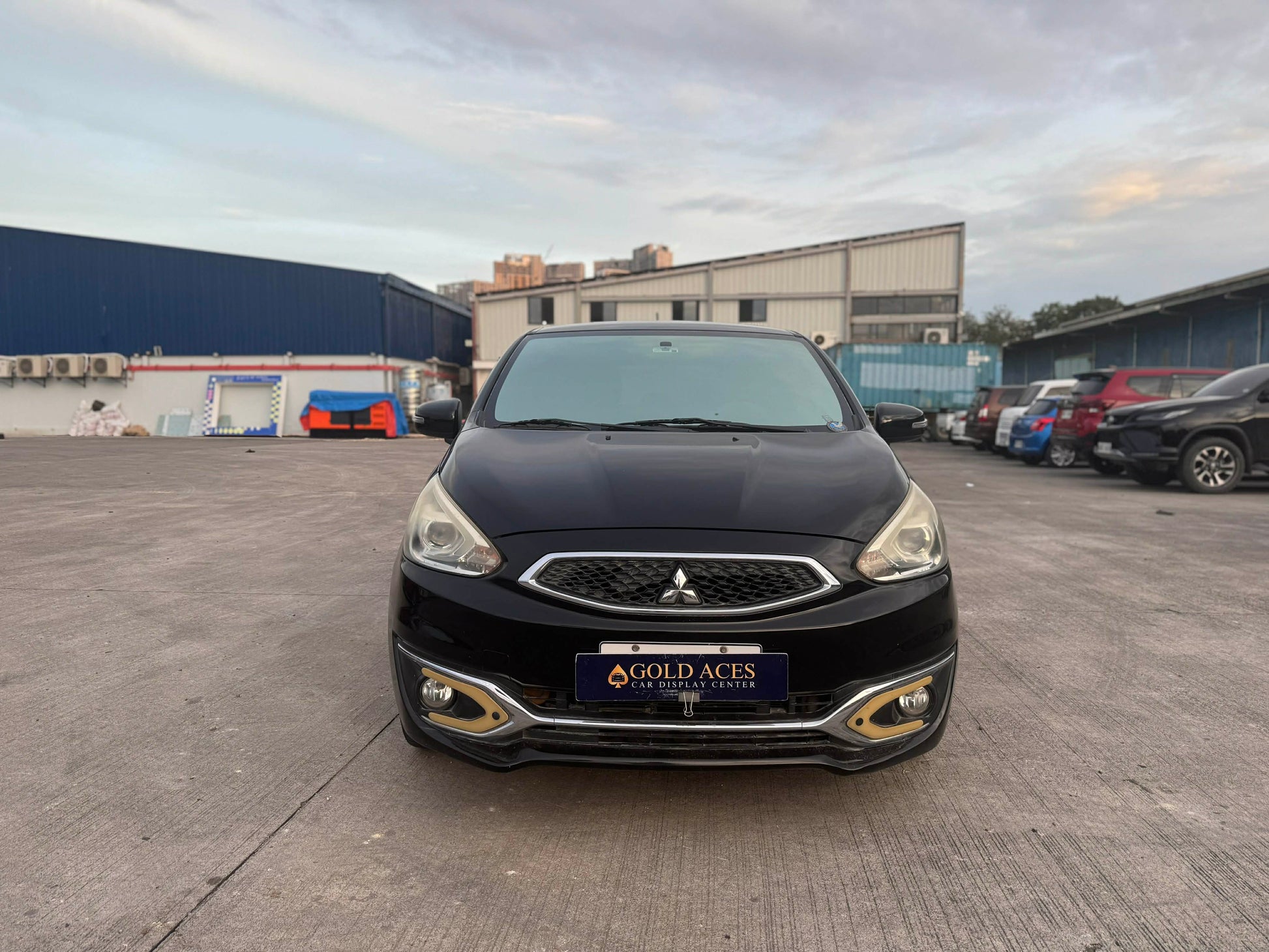 2017 MITSUBISHI MIRAGE HB GLS 1.2L AUTOMATIC TRANSMISSION Gold Aces Car Display Center