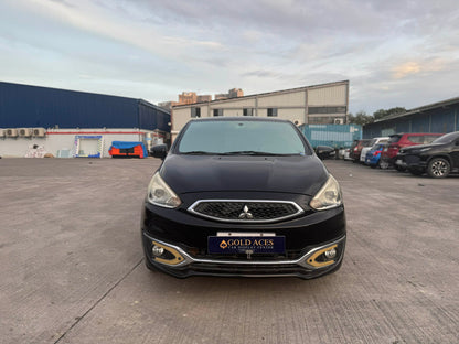 2017 MITSUBISHI MIRAGE HB GLS 1.2L AUTOMATIC TRANSMISSION Gold Aces Car Display Center