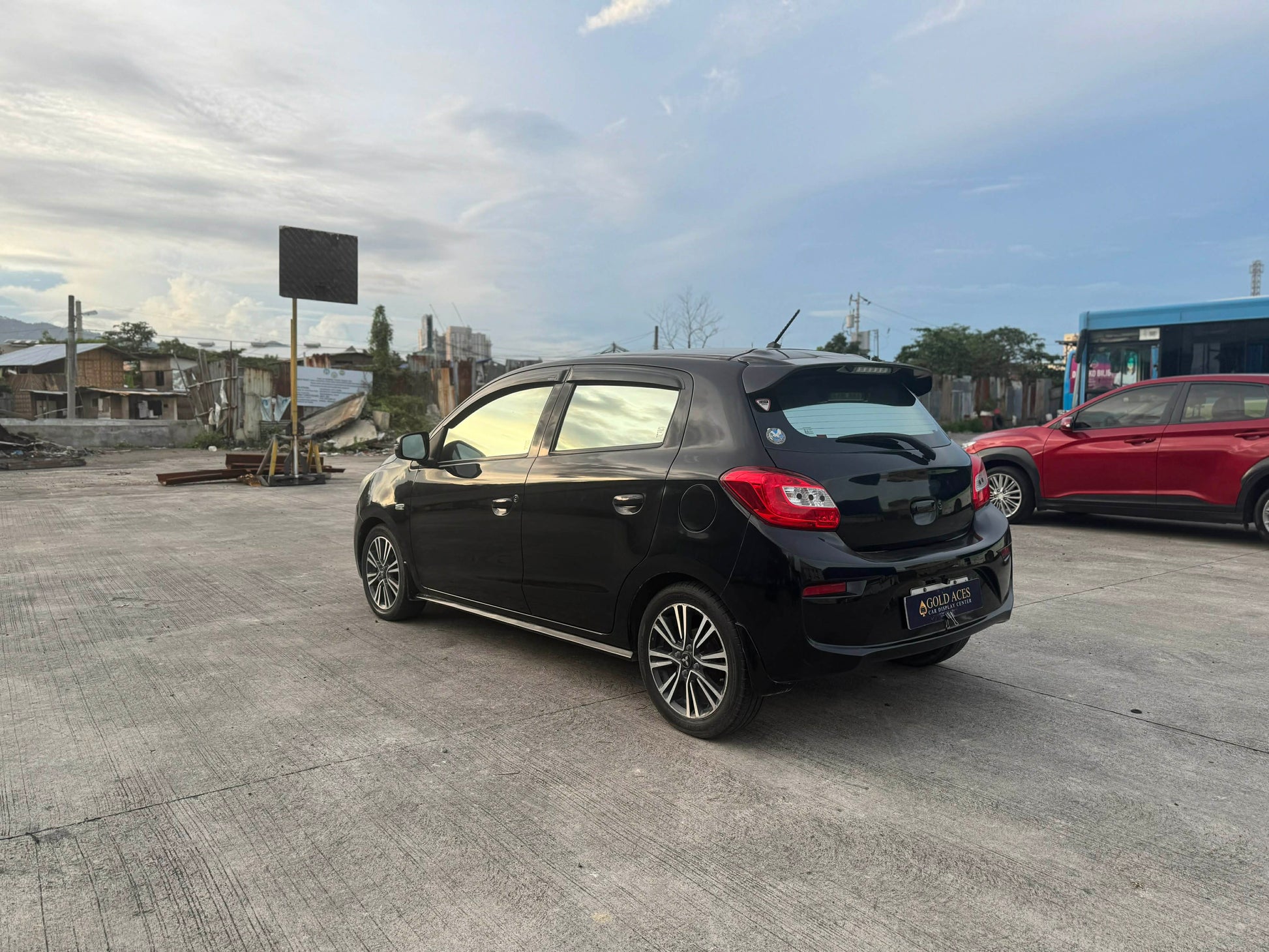 2017 MITSUBISHI MIRAGE HB GLS 1.2L AUTOMATIC TRANSMISSION Gold Aces Car Display Center