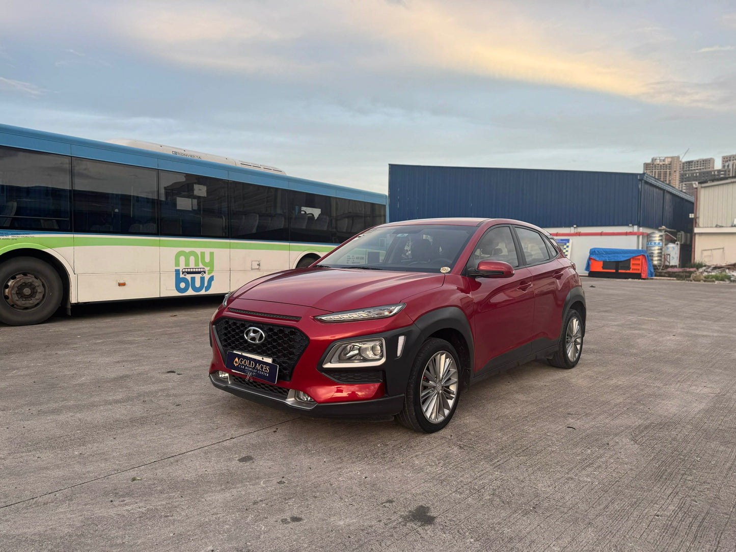 2020 HYUNDAI KONA GLS 2.0L GAS AUTOMATIC TRANSMISSION Gold Aces Car Display Center