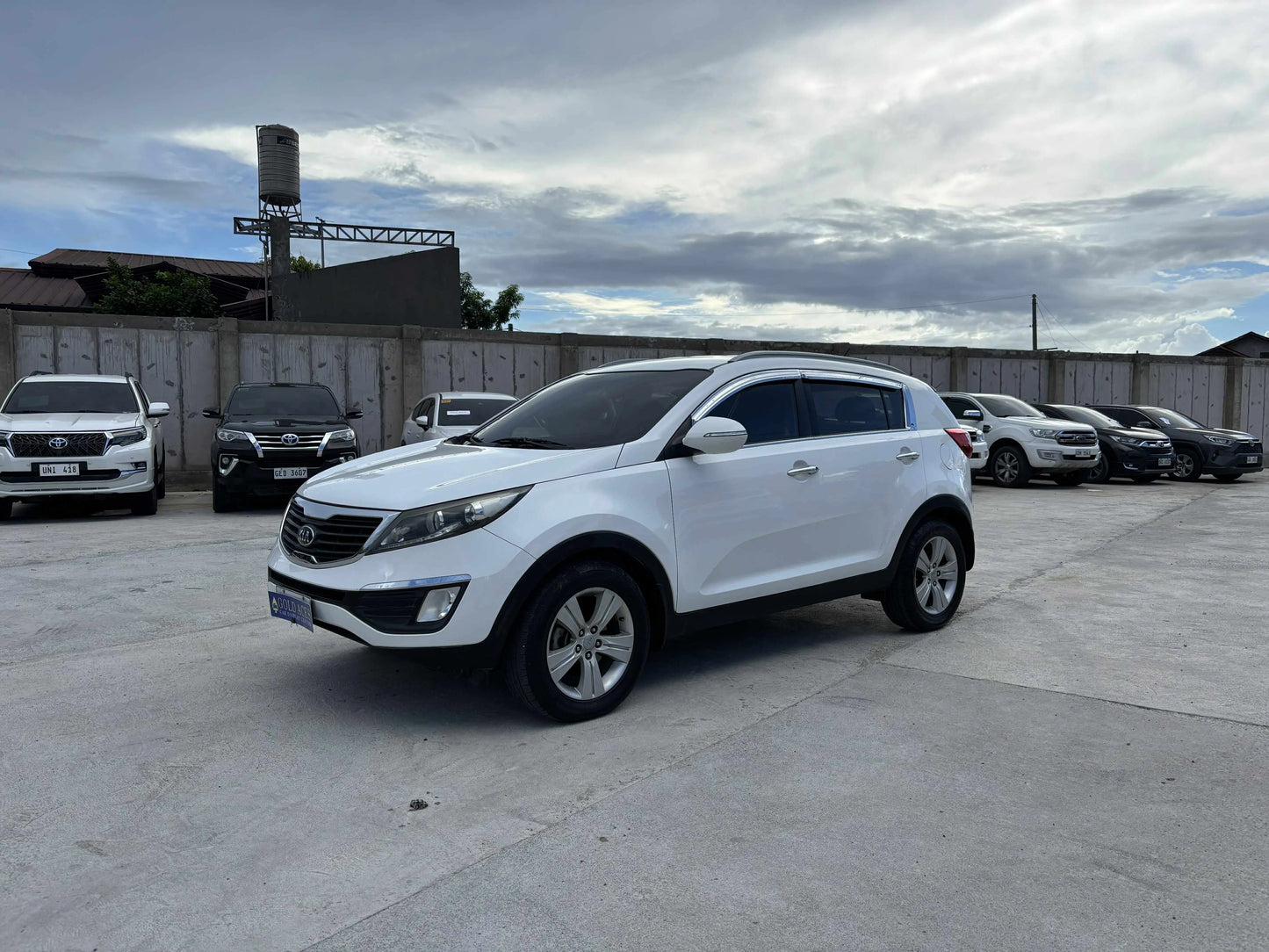 2013 KIA SPORTAGE EX DIESEL 4X2 AUTOMATIC TRANSMISSION Gold Aces Car Display Center