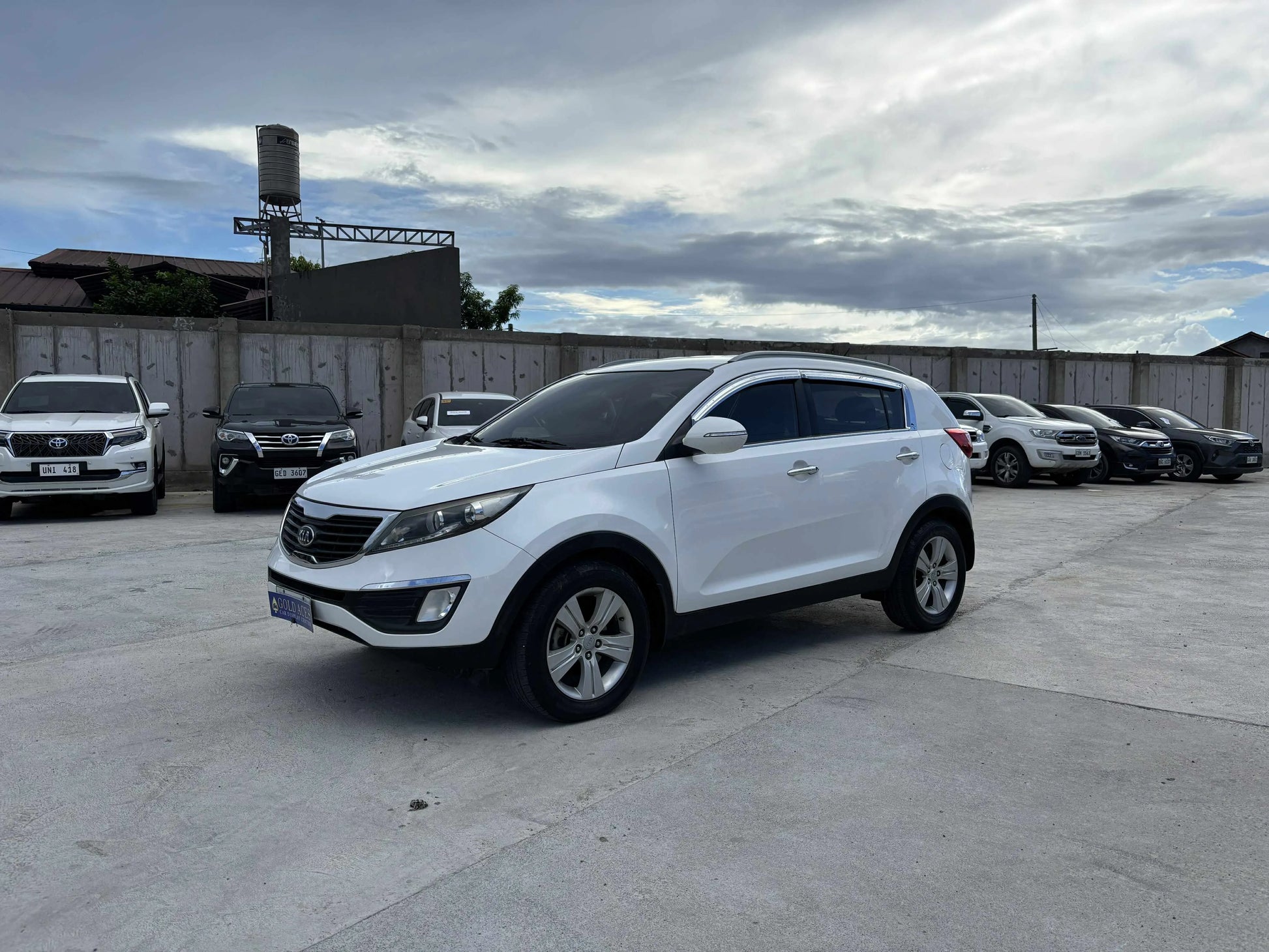 2013 KIA SPORTAGE EX DIESEL 4X2 AUTOMATIC TRANSMISSION Gold Aces Car Display Center