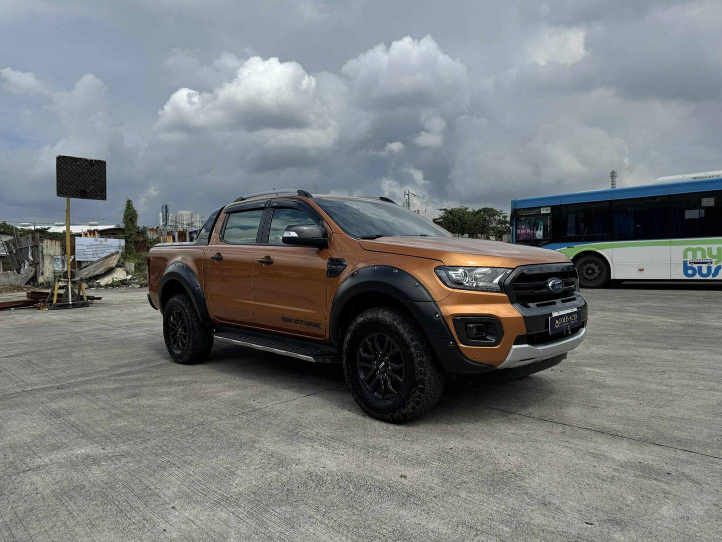 2020 FORD RANGER WILDTRAK 2.0L 4X2 DSL AUTOMATIC TRANSMISSION Gold Aces Car Display Center