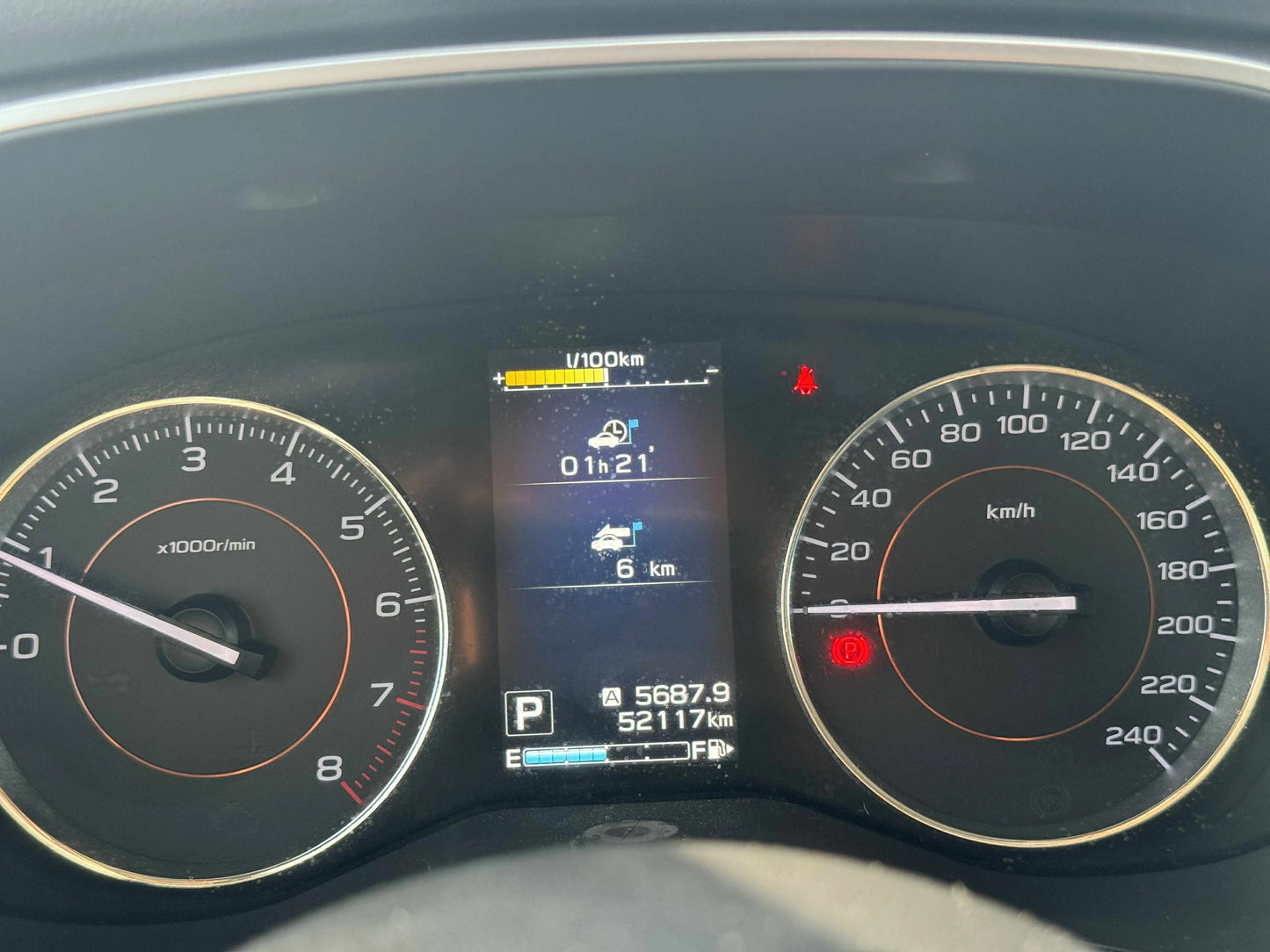 2018 SUBARU XV 2.0L AUTOMATIC TRANSMISSION Gold Aces Car Display Center