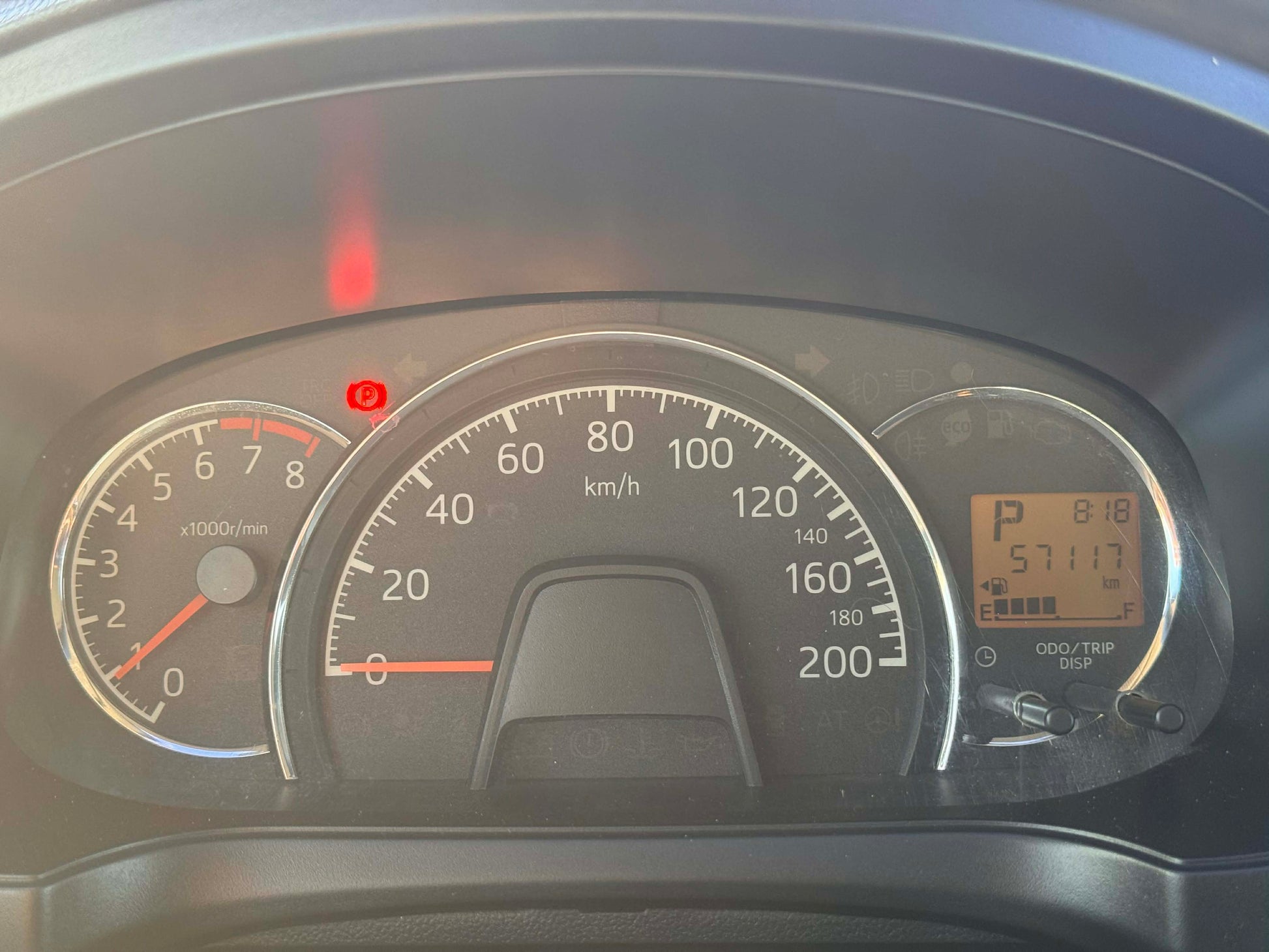 2018 TOYOTA WIGO G 1.0L AUTOMATIC TRANSMISSION Gold Aces Car Display Center