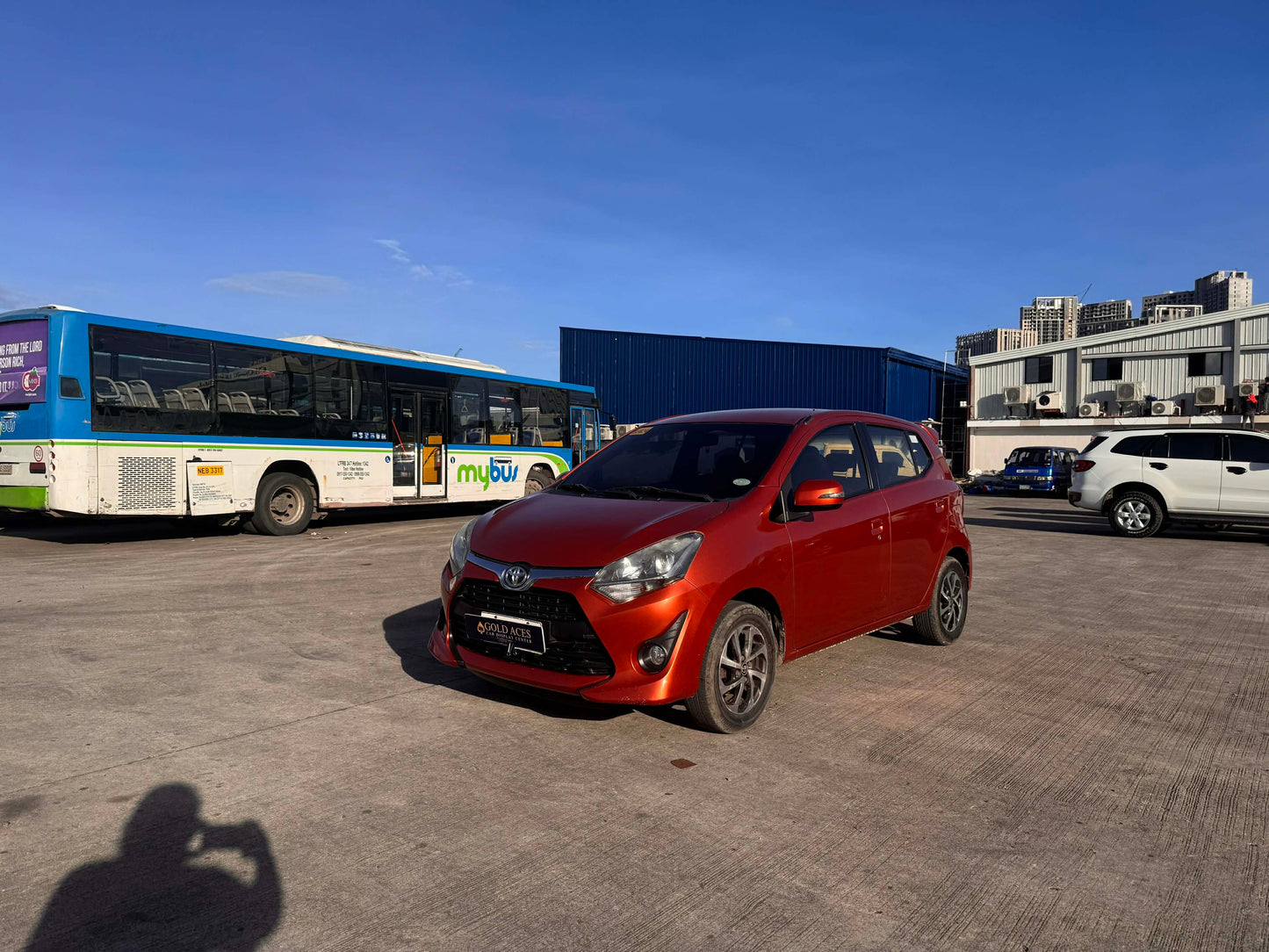 2018 TOYOTA WIGO G 1.0L AUTOMATIC TRANSMISSION Gold Aces Car Display Center