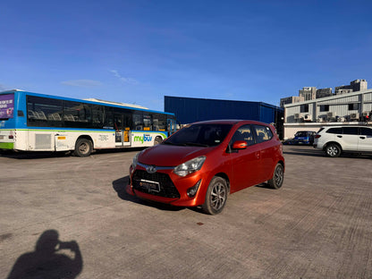 2018 TOYOTA WIGO G 1.0L AUTOMATIC TRANSMISSION Gold Aces Car Display Center