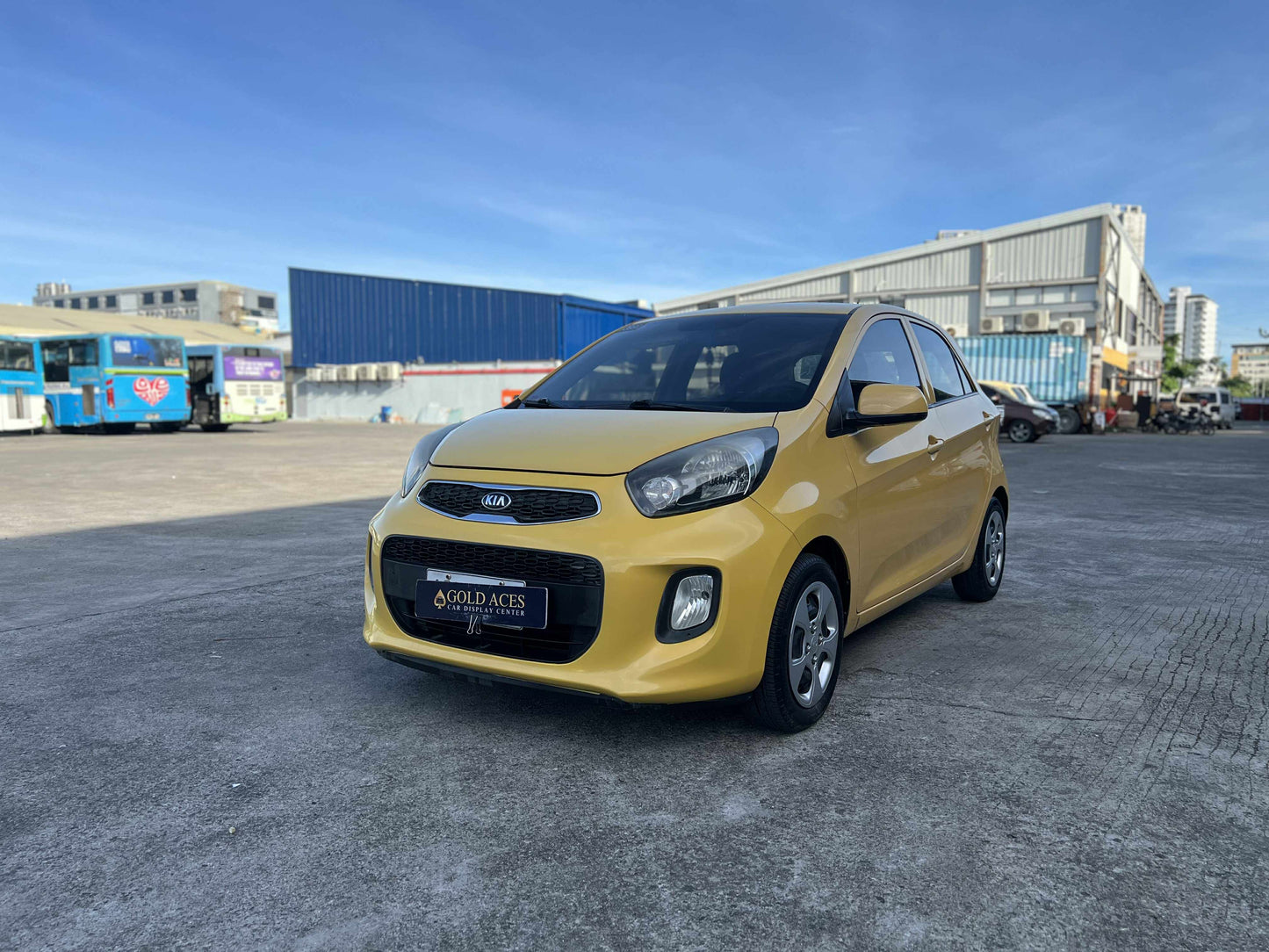 2015 KIA PICANTO 1.0L MANUAL TRANSMISSION Gold Aces Car Display Center