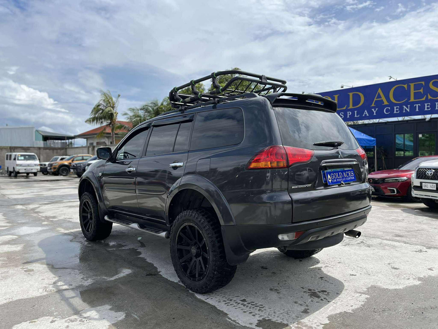 2012 MITSUBISHI MONTERO SPORT GLS V 2.5L DSL AUTOMATIC TRANSMISSION Gold Aces Car Display Center