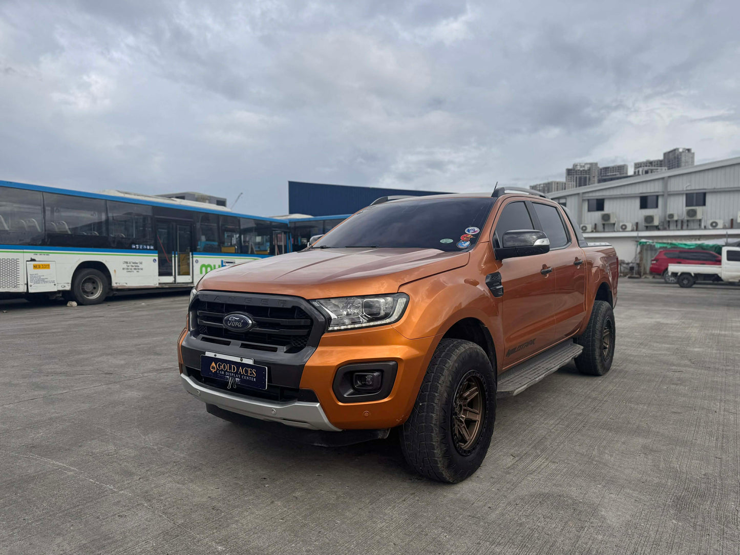 2020 FORD RANGER WILDTRAK 2.0L 4X2 DSL AUTOMATIC TRANSMISSION Gold Aces Car Display Center