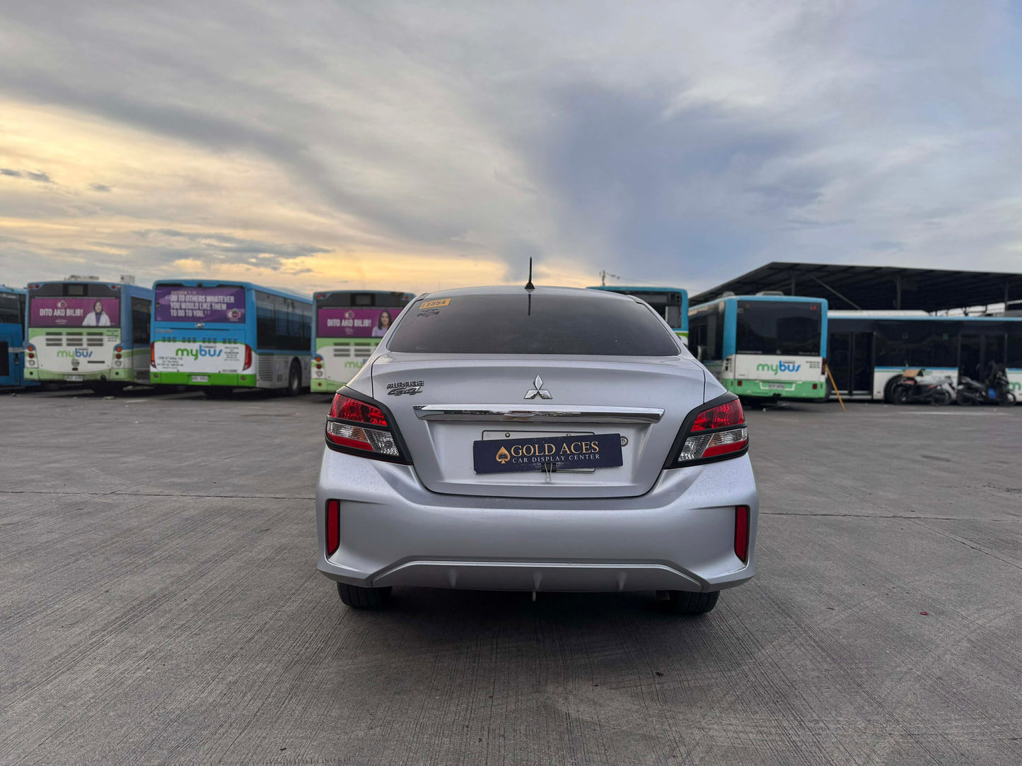 MITSUBISHI MIRAGE G4 GLX 1.2L AUTOMATIC TRANSMISSION Gold Aces Car Display Center