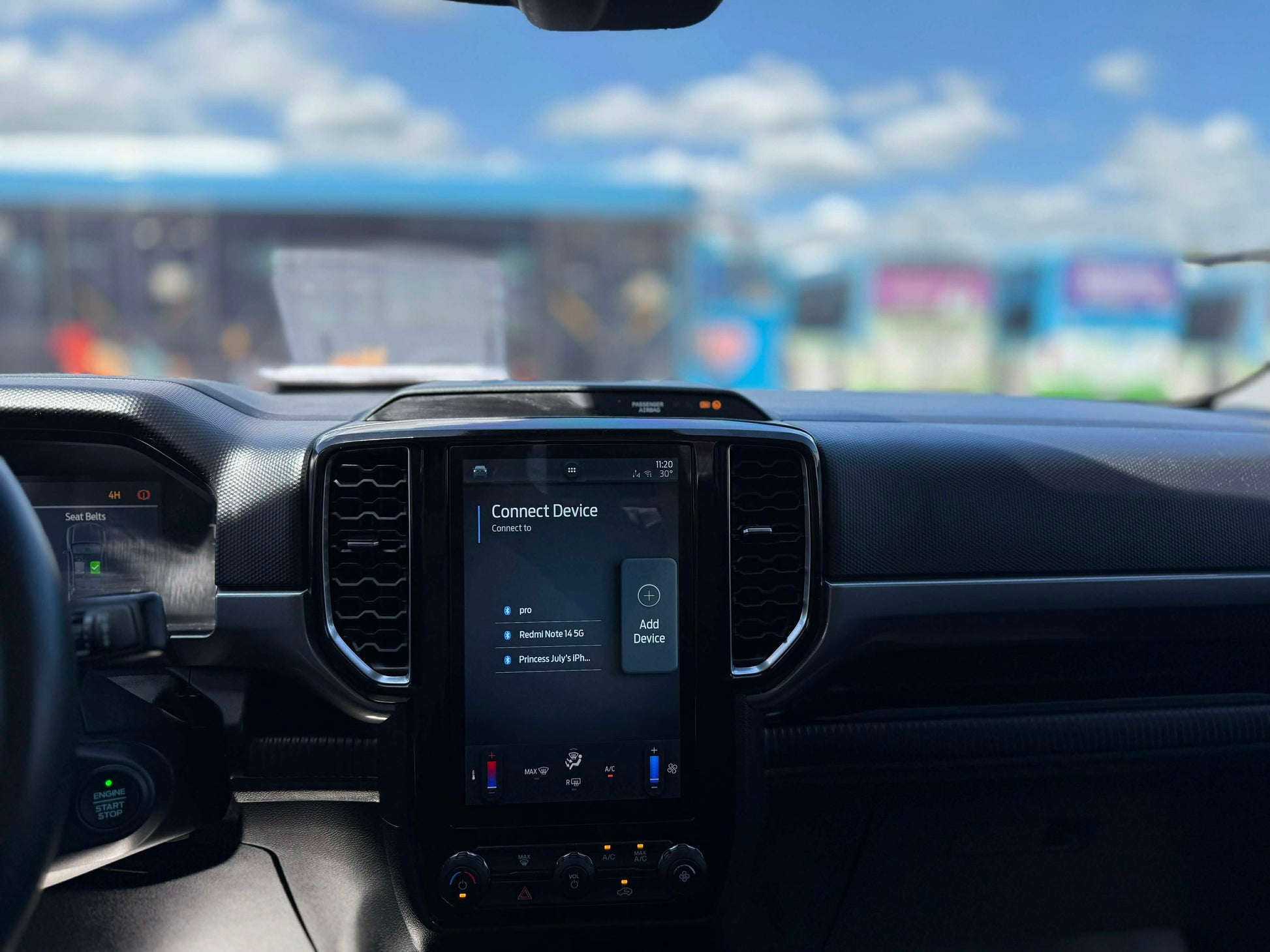 2023 FORD RANGER SPORT 2.0L 4X4 AUTOMATIC TRANSMISSION Gold Aces Car Display Center