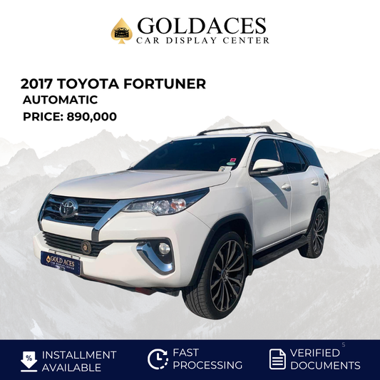 2017 TOYOTA FORTUNER 2.4L G 4X2 AUTOMATIC TRANSMISSION TOYOTA