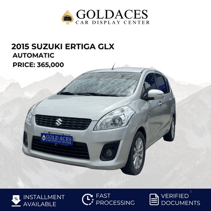 2015 SUZUKI ERTIGA GLX 1.5L AUTOMATIC TRANSMISSION Gold Aces Car Display Center