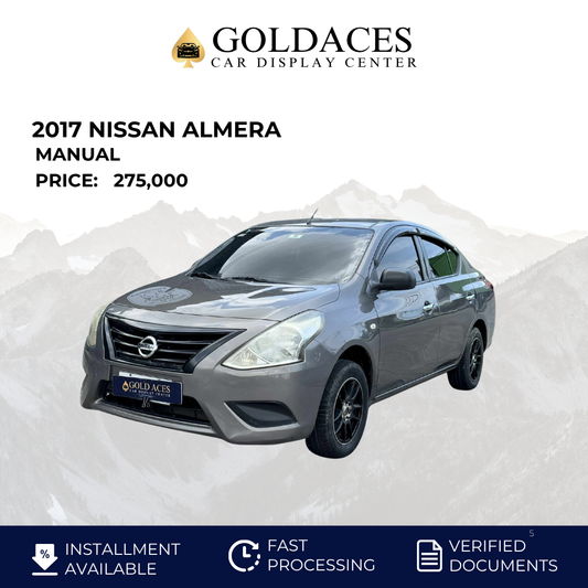 2017 NISSAN ALMERA 1.5L MANUAL TRANSMISSION NISSAN