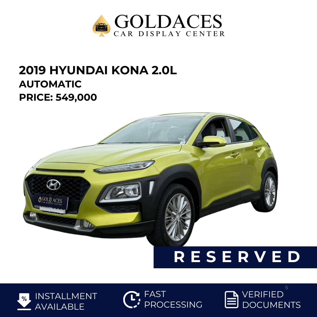 2019 HYUNDAI KONA 2.0L AUTOMATIC TRANSMISSION HYUNDAI