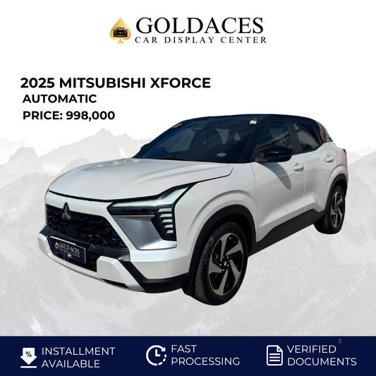 2025 MITSUBISHI XFORCE 1.5L GT CVT AUTOMATIC TRANSMISSION MITSUBISHI