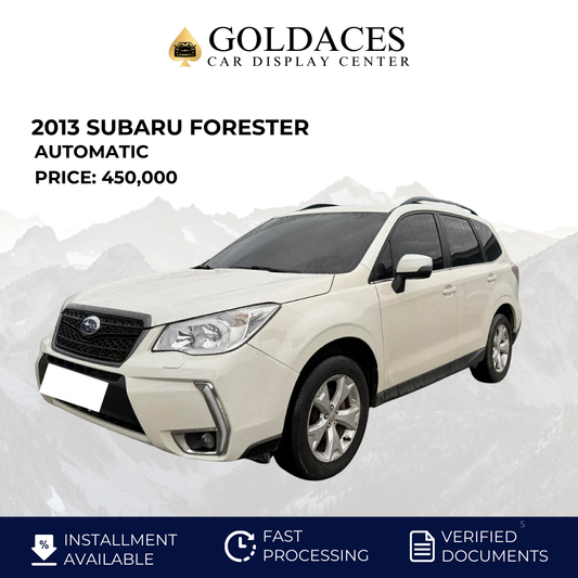 2013 SUBARU FORESTER 2.0L GAS AUTOMATIC TRANSMISSION Gold Aces Car Display Center
