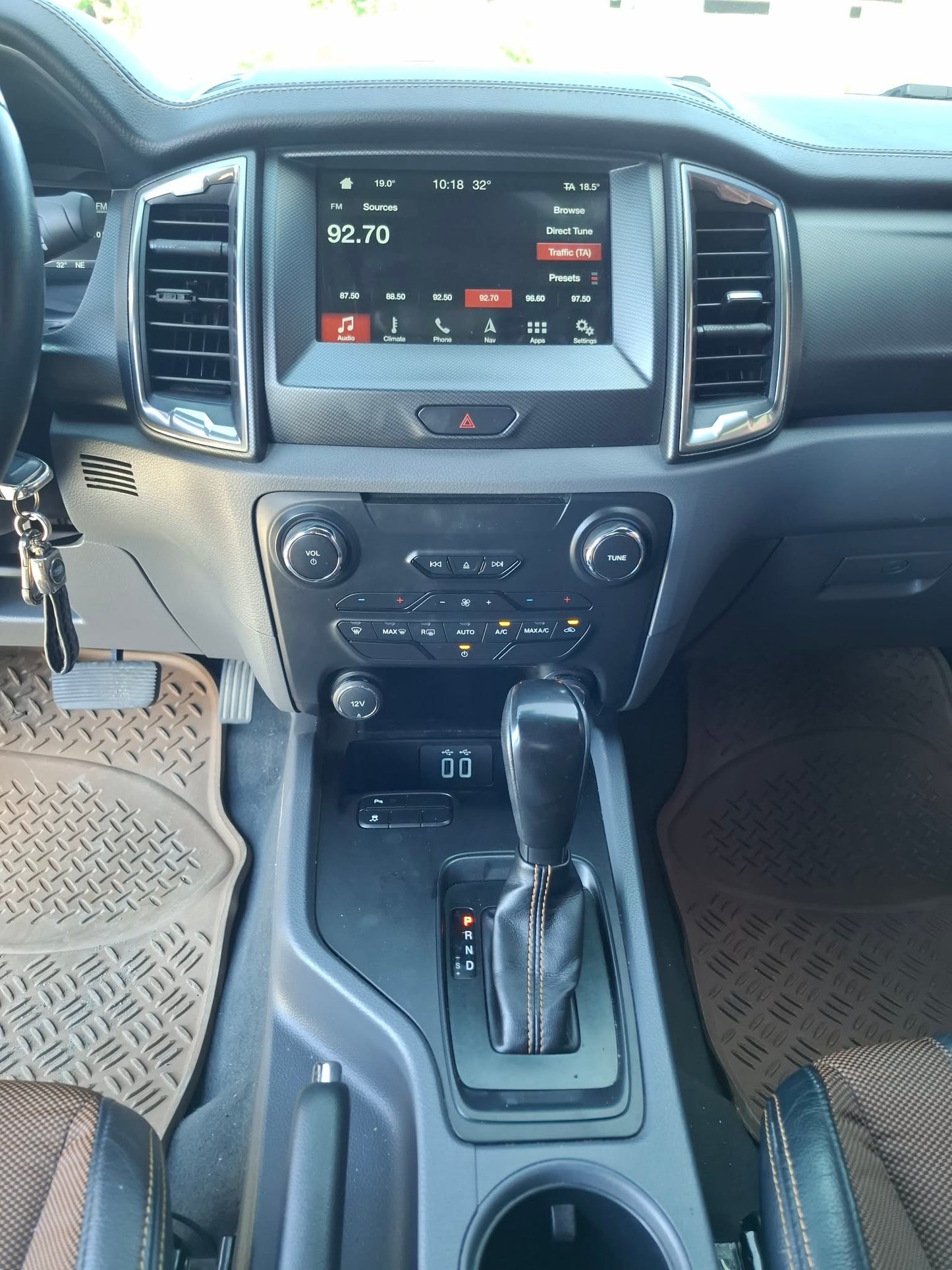 2018 FORD RANGER WILDTRAK 2.2L 4X2 DSL AUTOMATIC TRANSMISSION Gold Aces Car Display Center