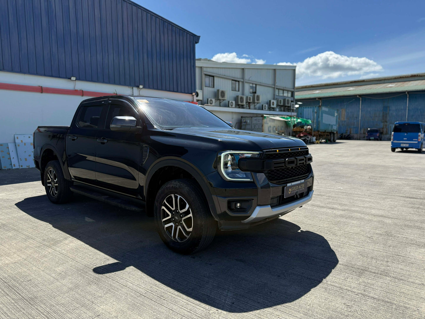 2023 FORD RANGER SPORT 2.0L 4X4 AUTOMATIC TRANSMISSION Gold Aces Car Display Center