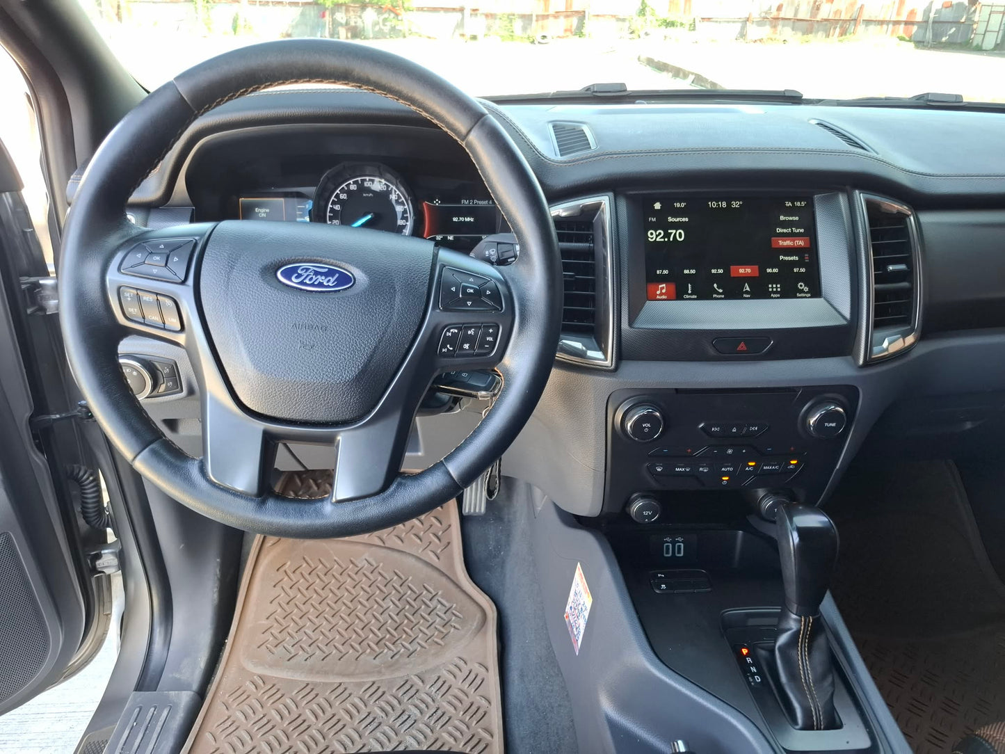 2018 FORD RANGER WILDTRAK 2.2L 4X2 DSL AUTOMATIC TRANSMISSION Gold Aces Car Display Center