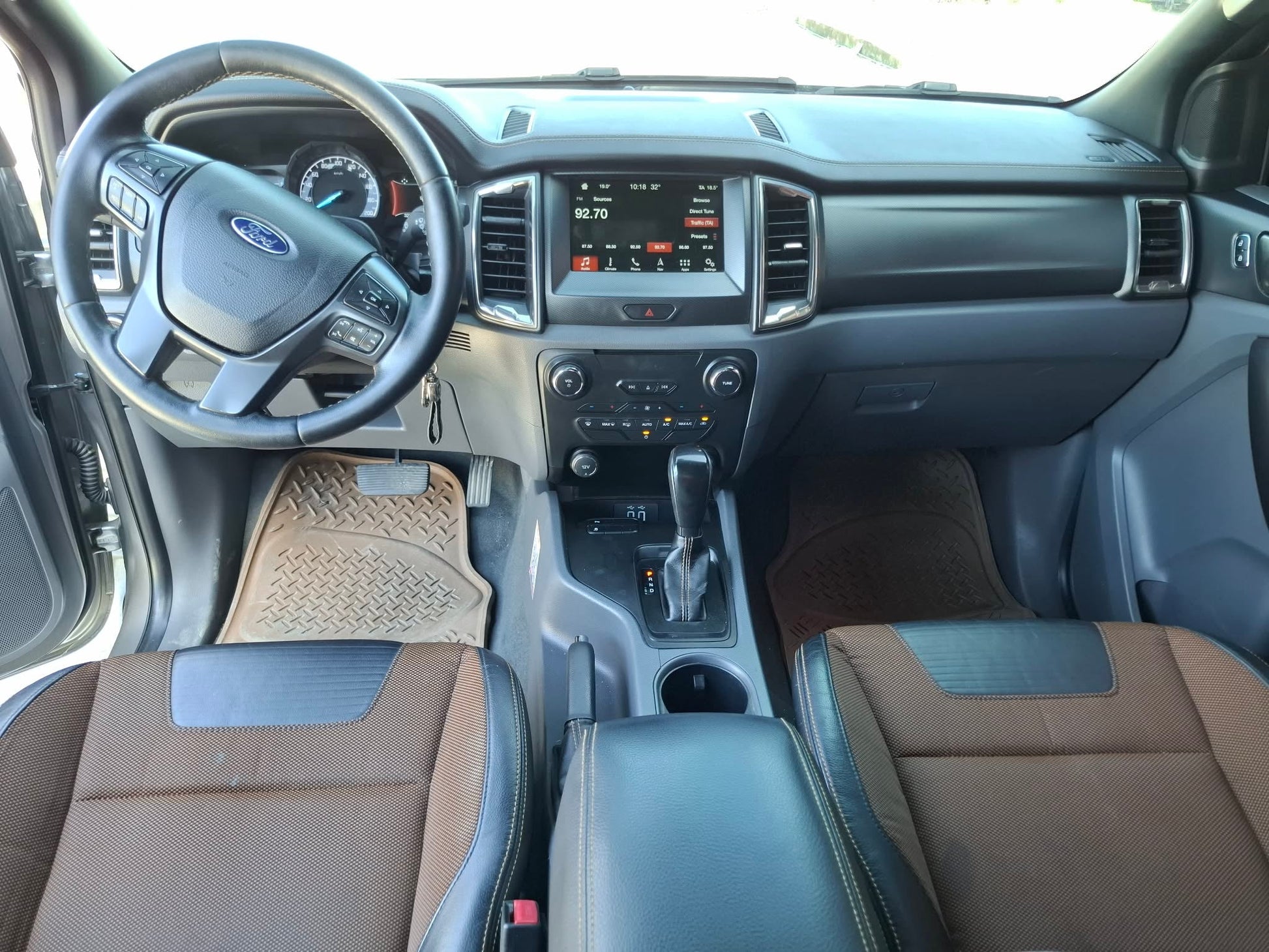 2018 FORD RANGER WILDTRAK 2.2L 4X2 DSL AUTOMATIC TRANSMISSION Gold Aces Car Display Center