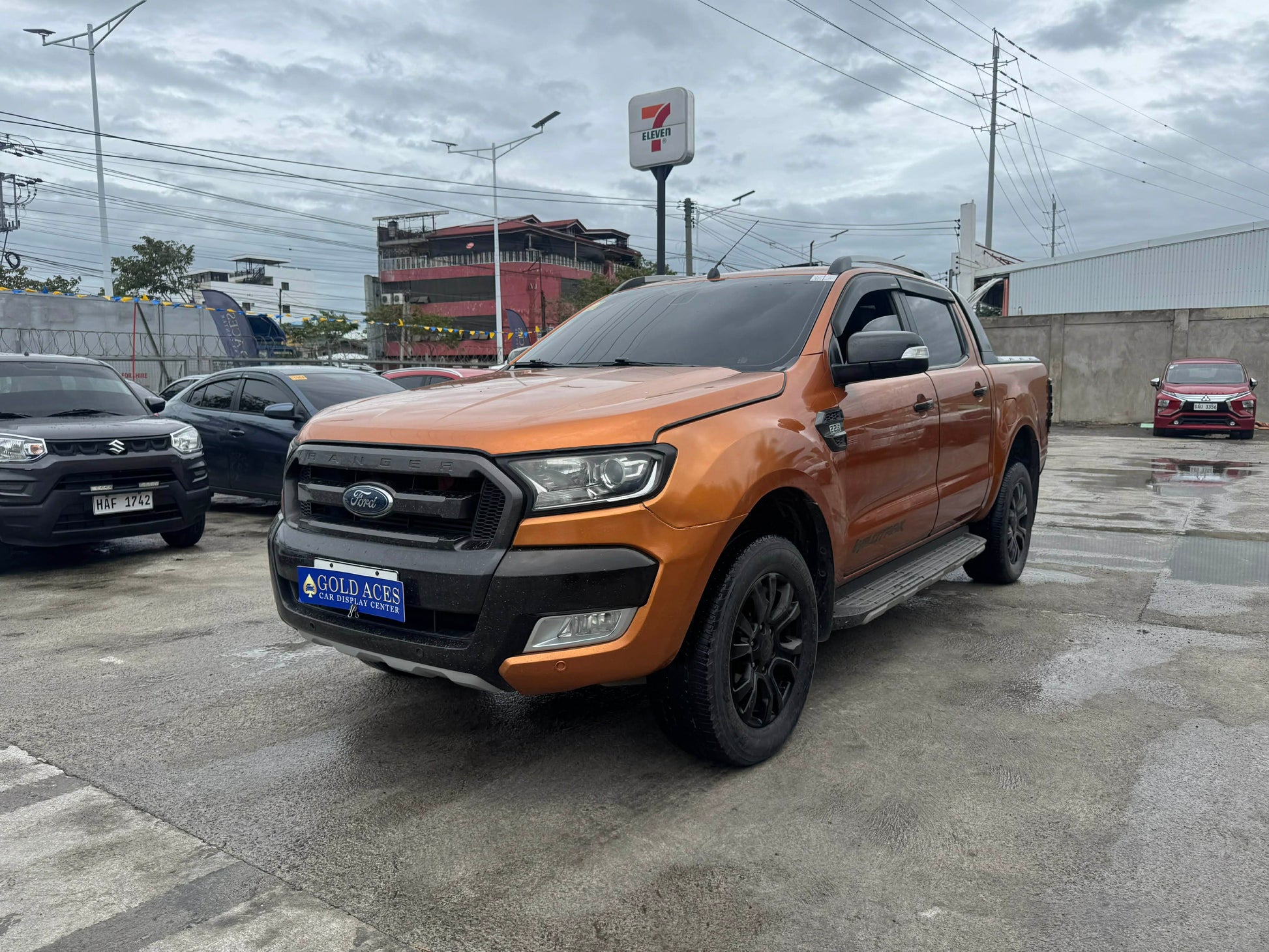 2016 FORD RANGER WILDTRAK 2.2L 4X2 DSL AUTOMATIC TRANSMISSION Gold Aces Car Display Center