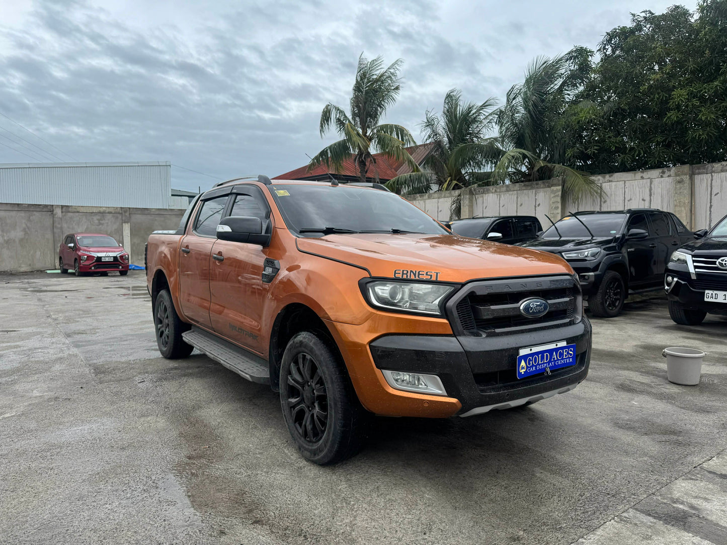 2016 FORD RANGER WILDTRAK 2.2L 4X2 DSL AUTOMATIC TRANSMISSION Gold Aces Car Display Center