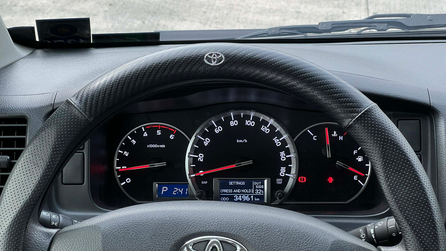 2016 TOYOTA HIACE SUPER GRANDIA 2.8L DSL AUTOMATIC TRANSMISSION Gold Aces Car Display Center