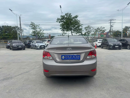 2014 HYUNDAI ACCENT 1.4L GL MANUAL TRANSMISSION Gold Aces Car Display Center