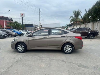 2014 HYUNDAI ACCENT 1.4L GL MANUAL TRANSMISSION Gold Aces Car Display Center